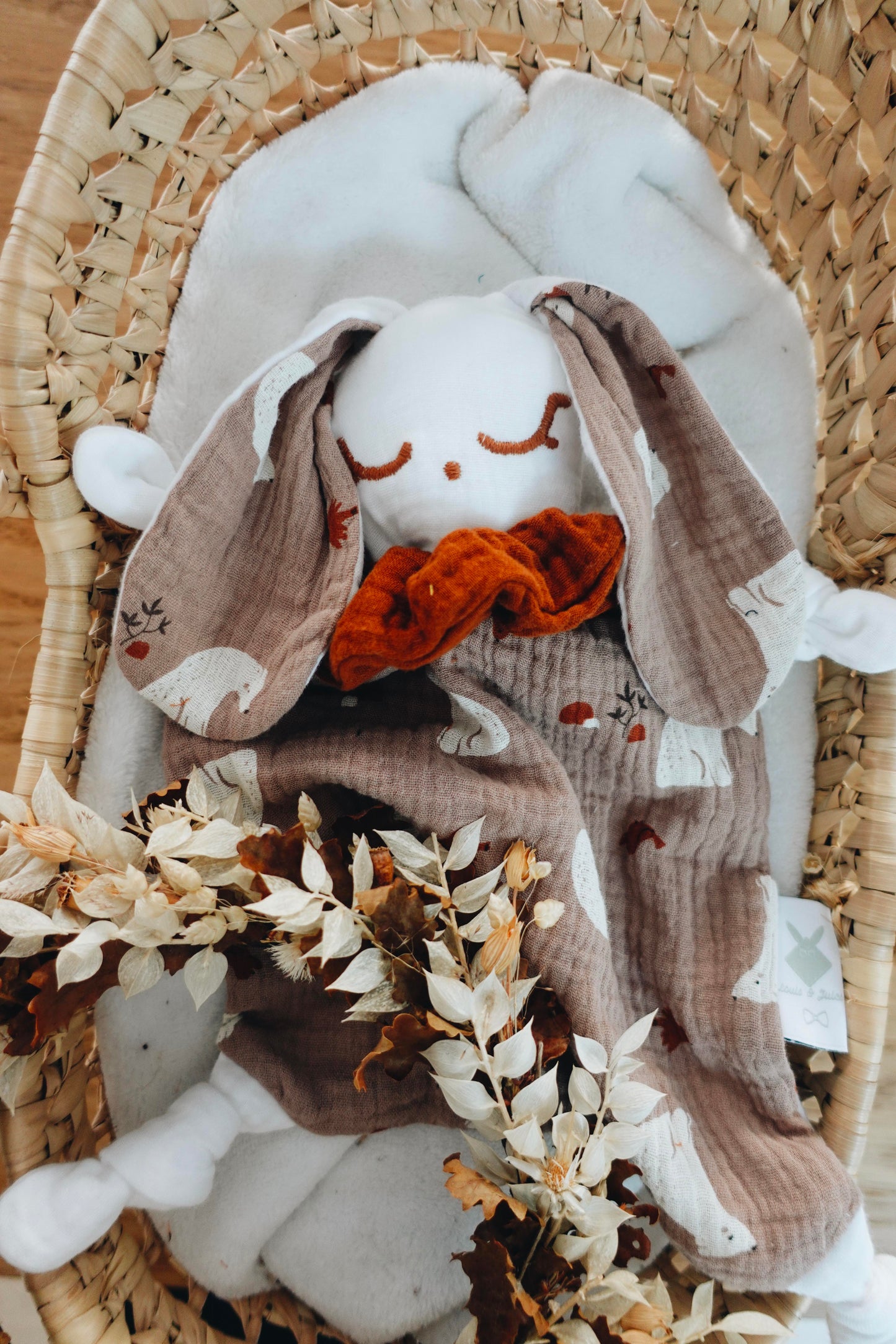 Doudou Lange Chouchou - Mocha bears