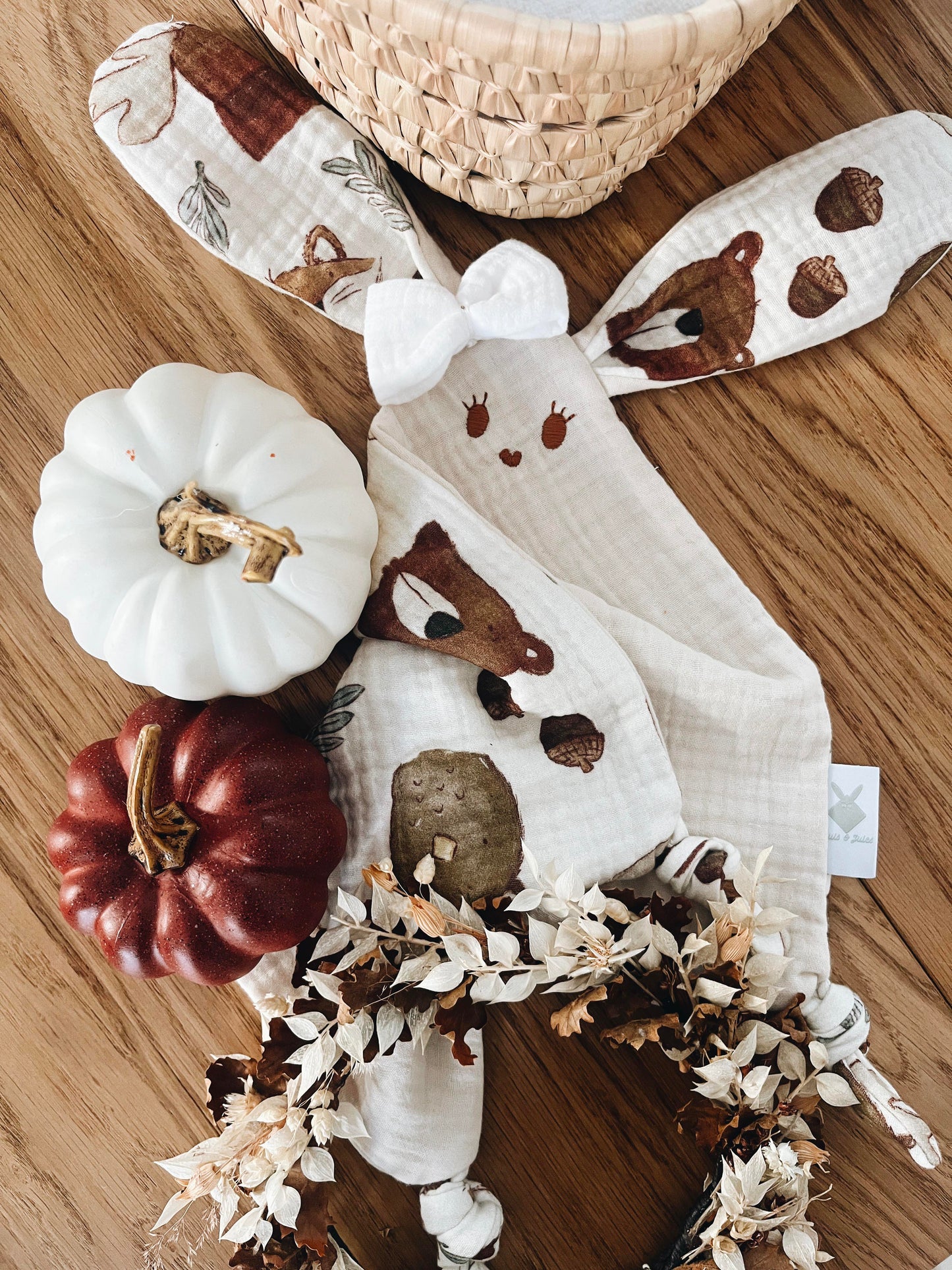 Doudou lange Classique Noeuds - Cream