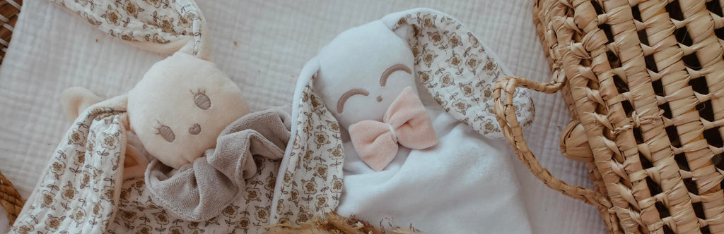 Doudou Velours Chouchou - Retro Floral