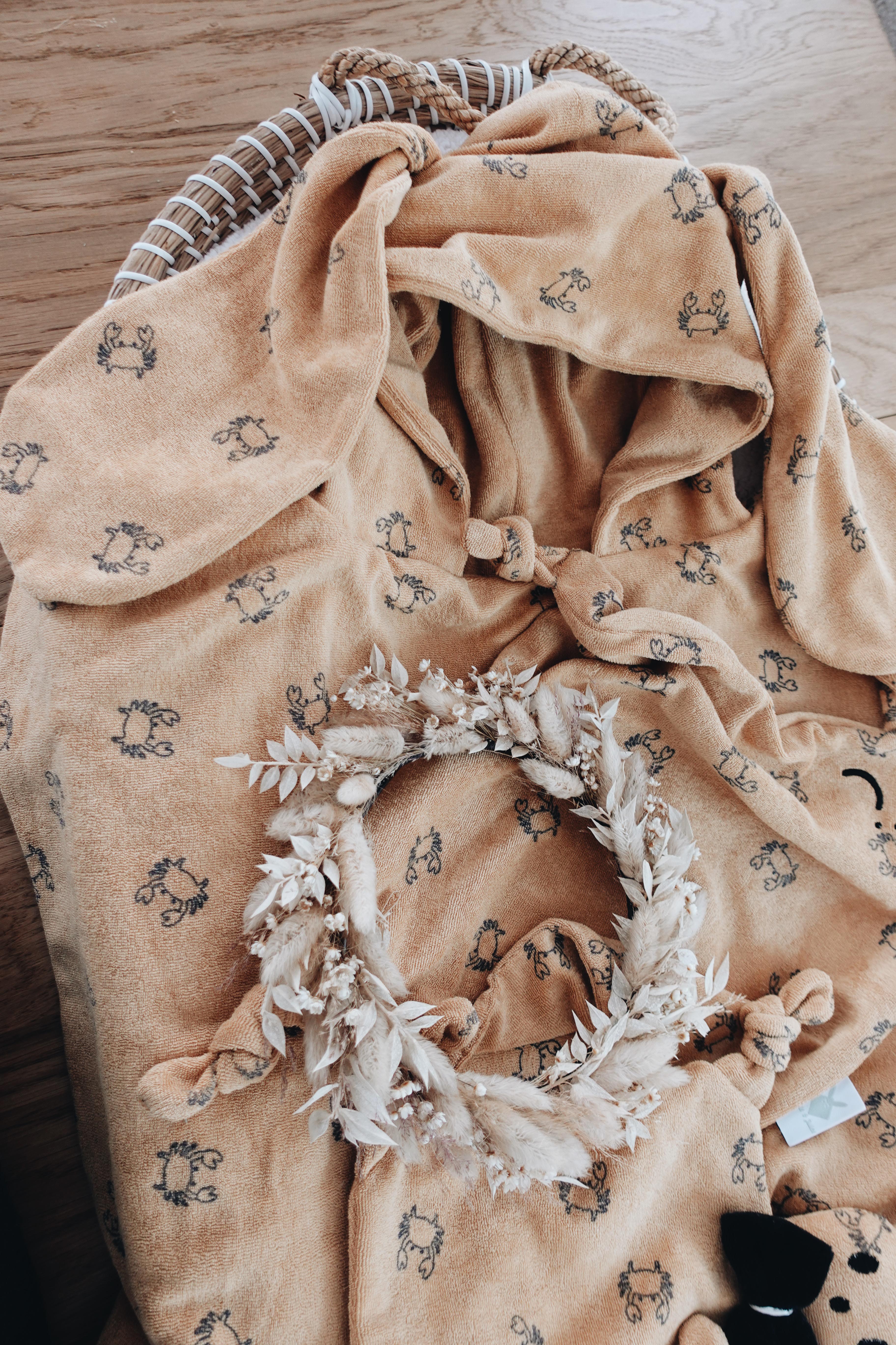 Poncho Bain Éponge - Crabs