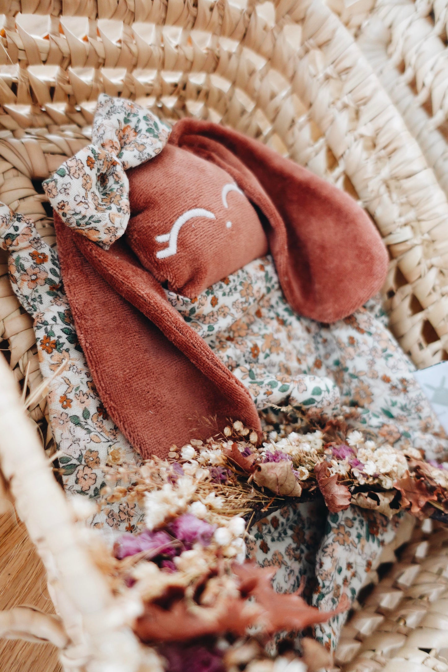 Doudou Mousseline Fleurs
