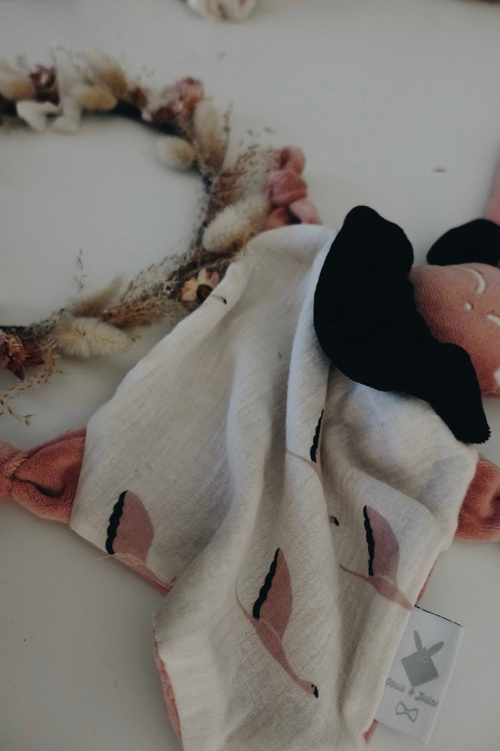 Doudou Velours Chouchou – Flamands Rose