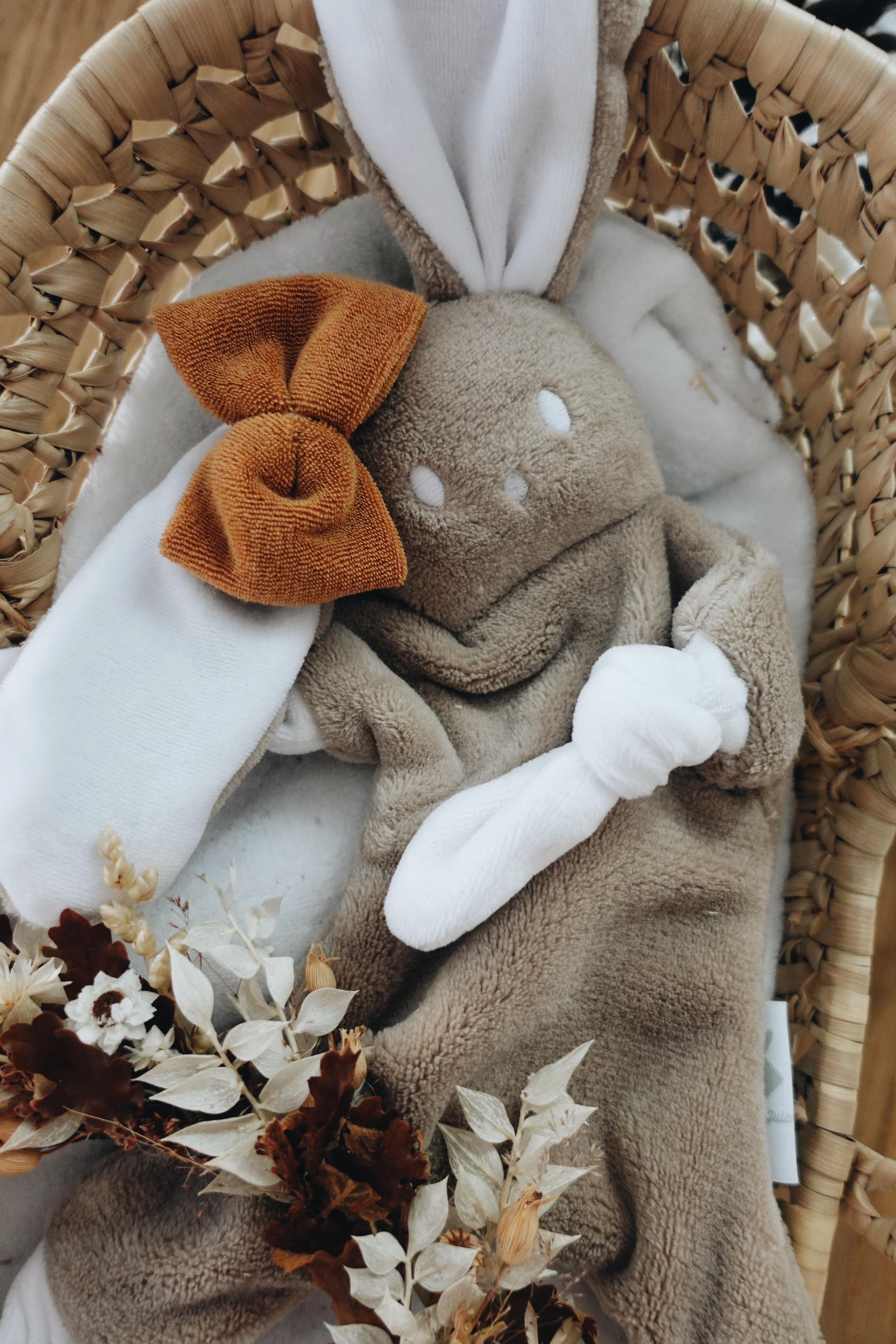 Doudou Toudoux Blanc/Sable
