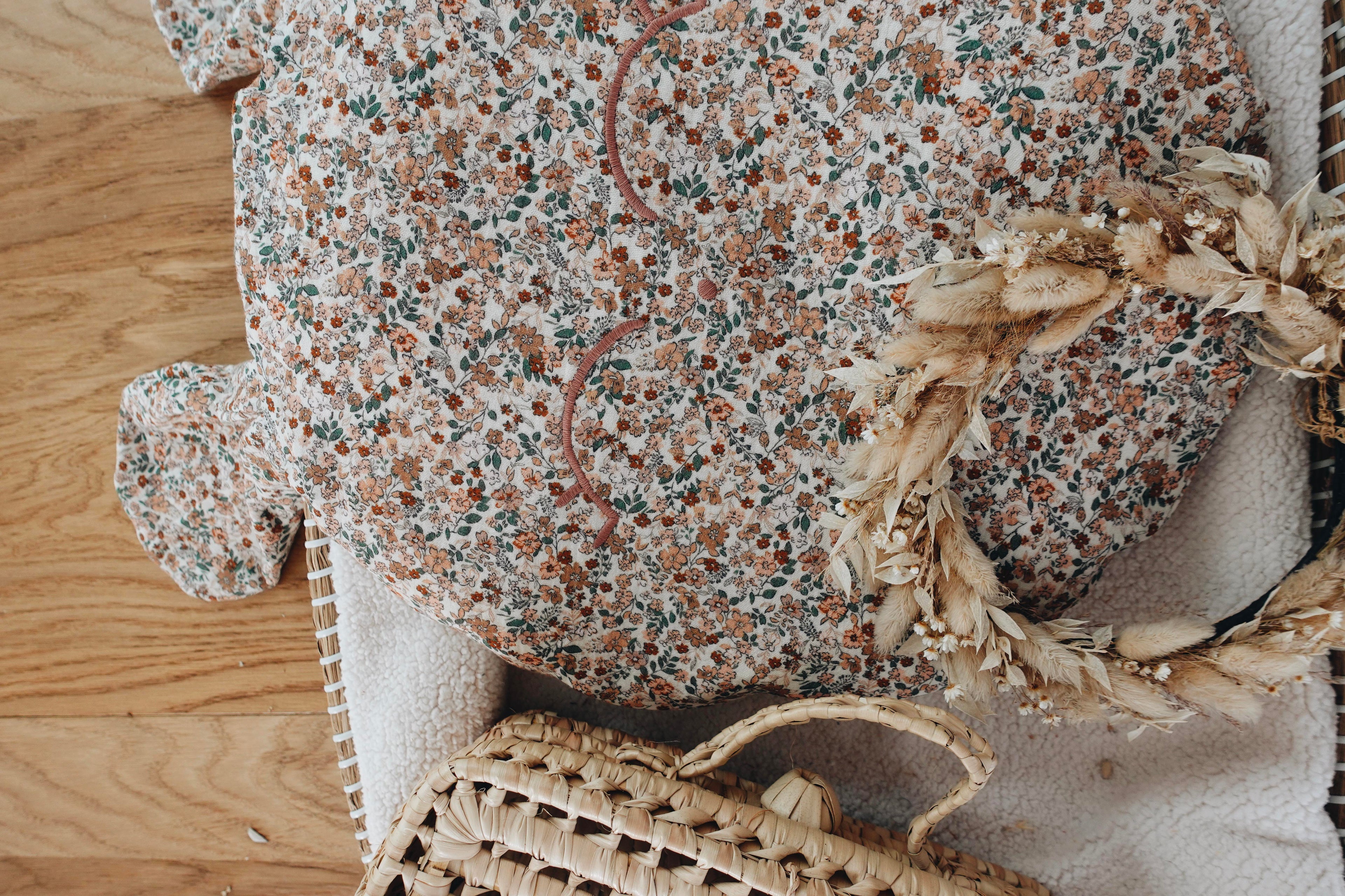 Petit Coussin Lange - Fleurs