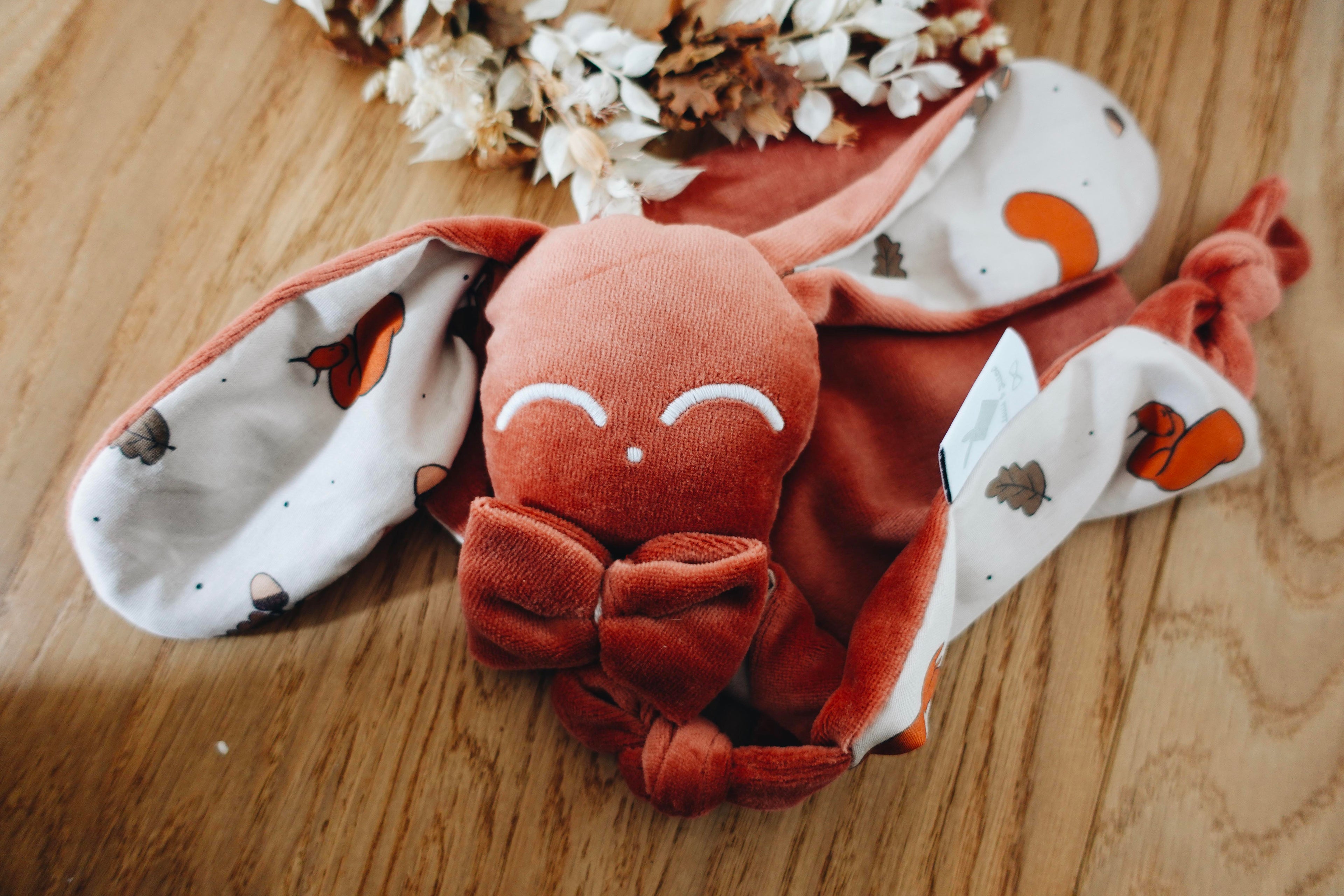 PROTOTYPE - Doudou Velours Chouchou - Ecureuil