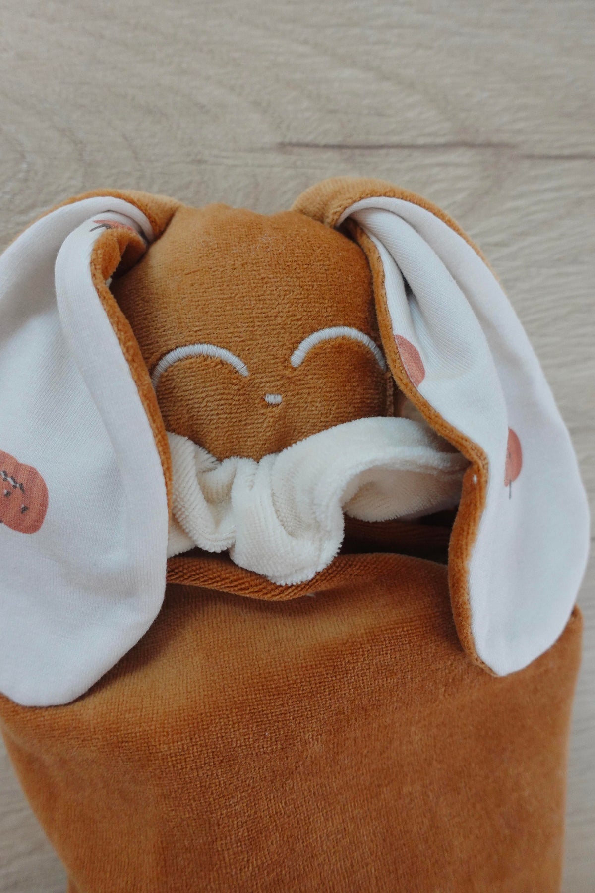 Bouillotte noyaux de cerise Velours - Pumpkin Spice