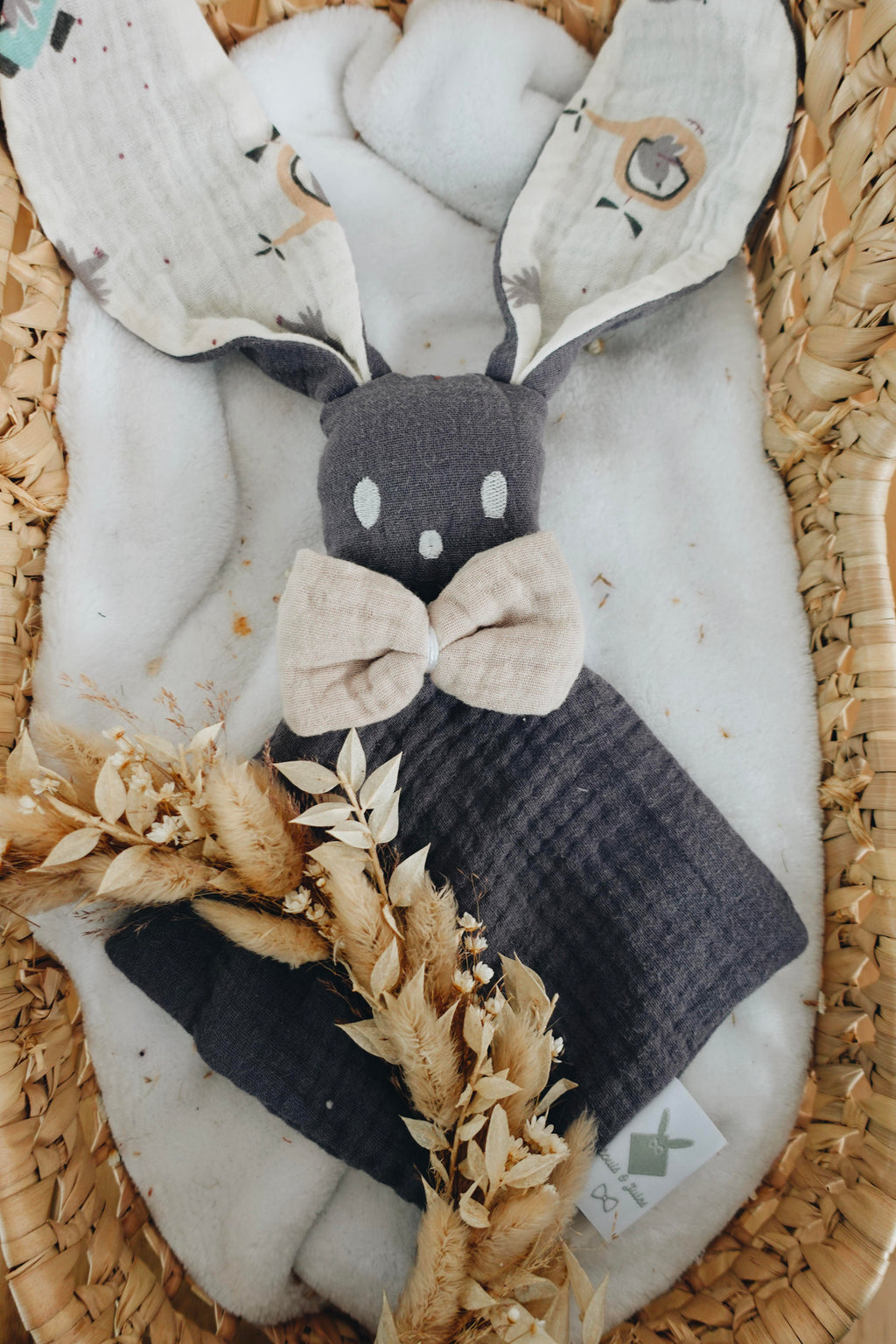 PROTOTYPE - Bébé Doudou Lange - Birds in the Sky