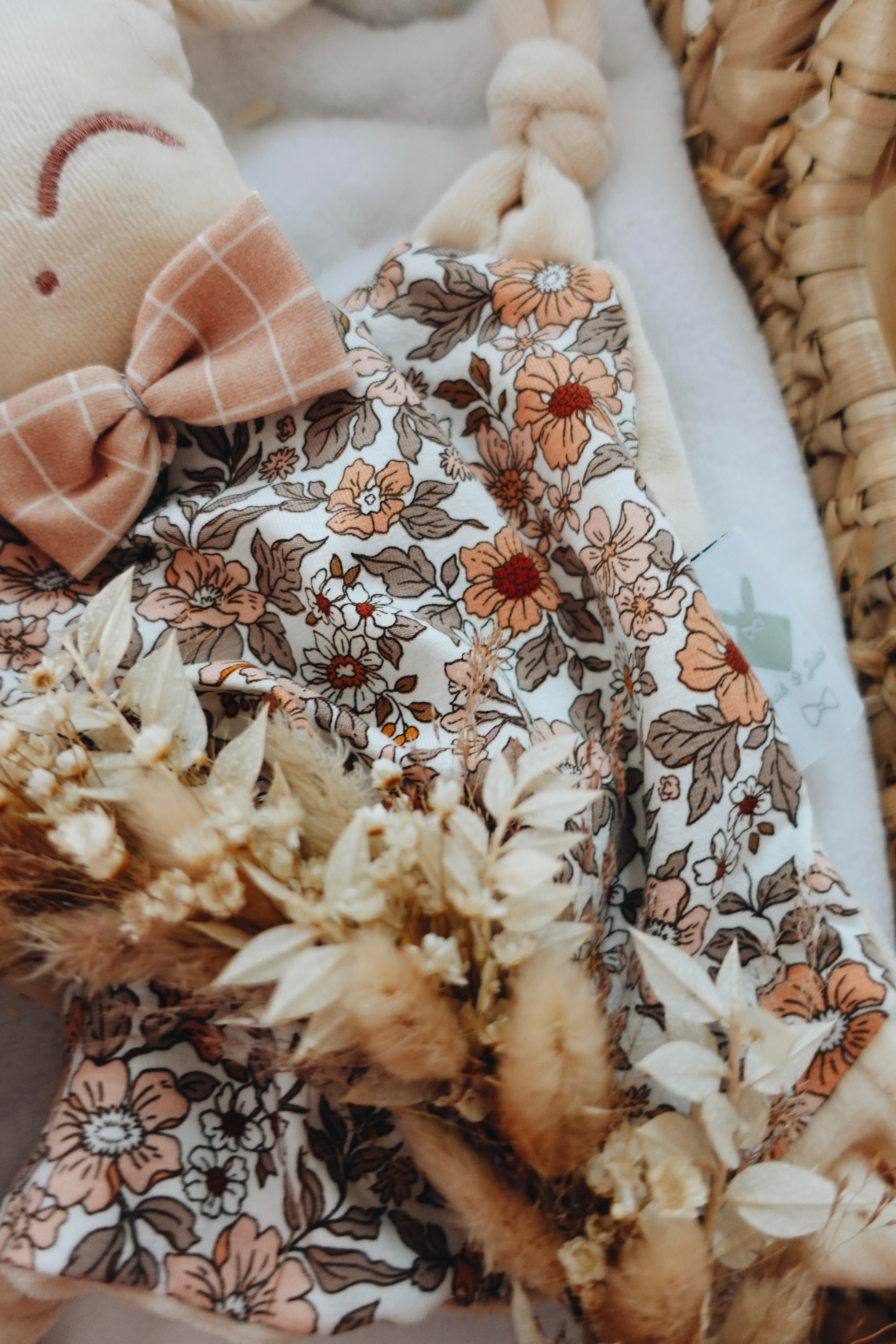 PROTOTYPE - Doudou Lange Chouchou - Jersey Flowers