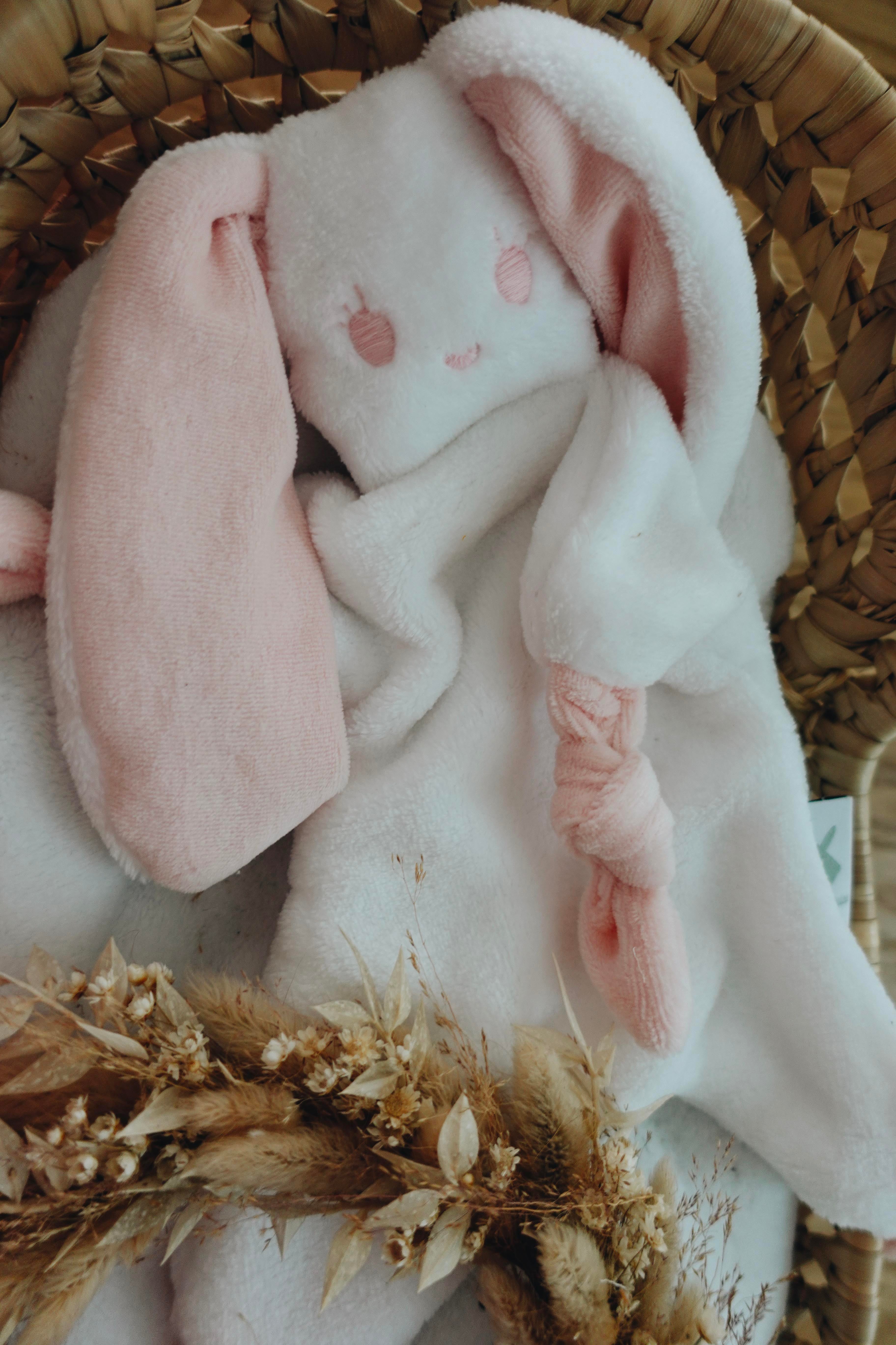 Doudou Toudoux Chamallow/Blanc