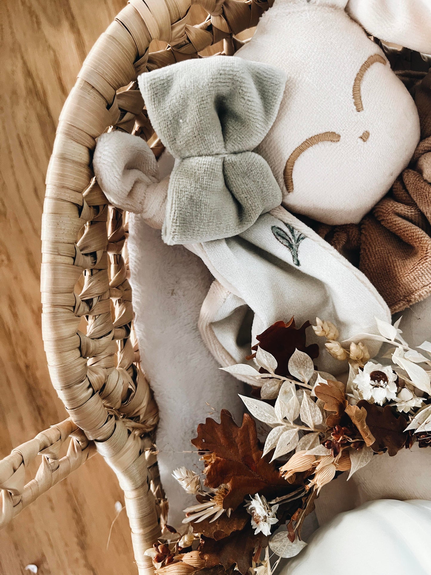 Doudou Velours Chouchou - Acorns and Leaves