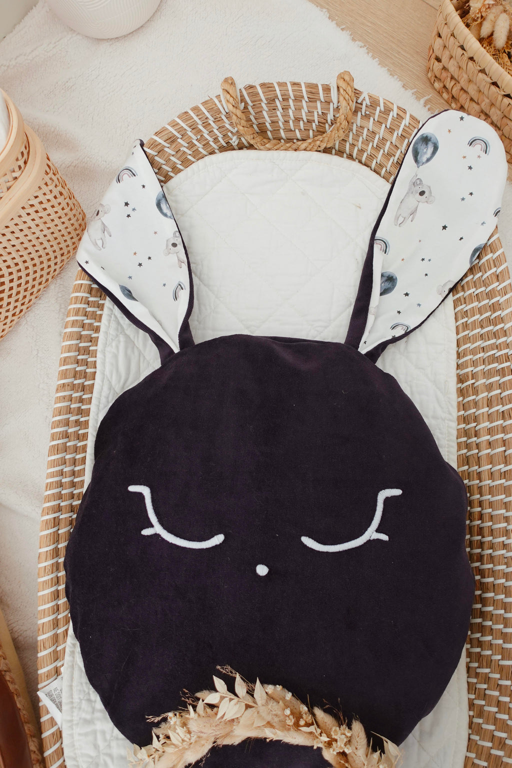 Petit Coussin Velours - Flying Koalas