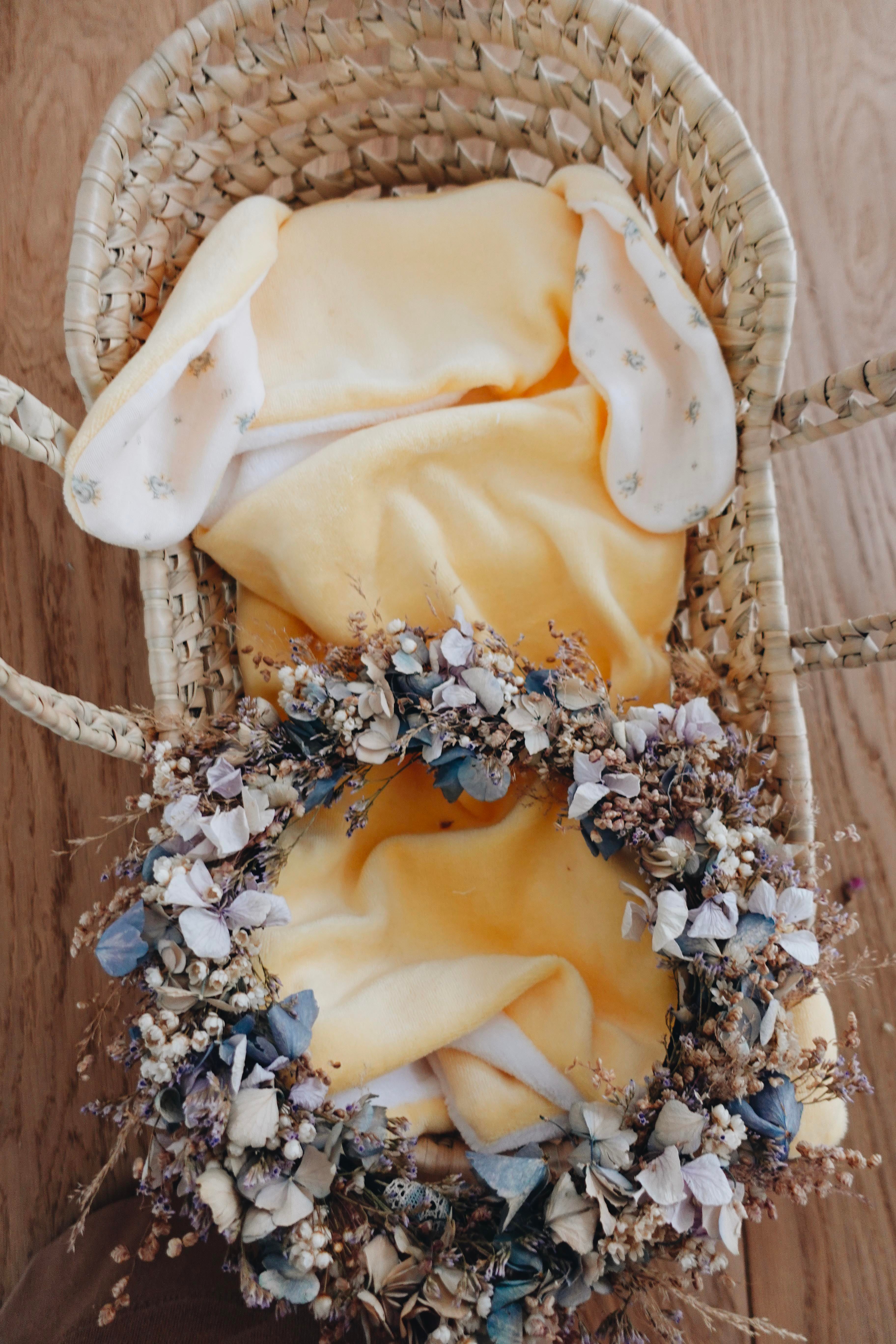 PROTOTYPE -Coffret Couffin Peluche - Monceau Bleu