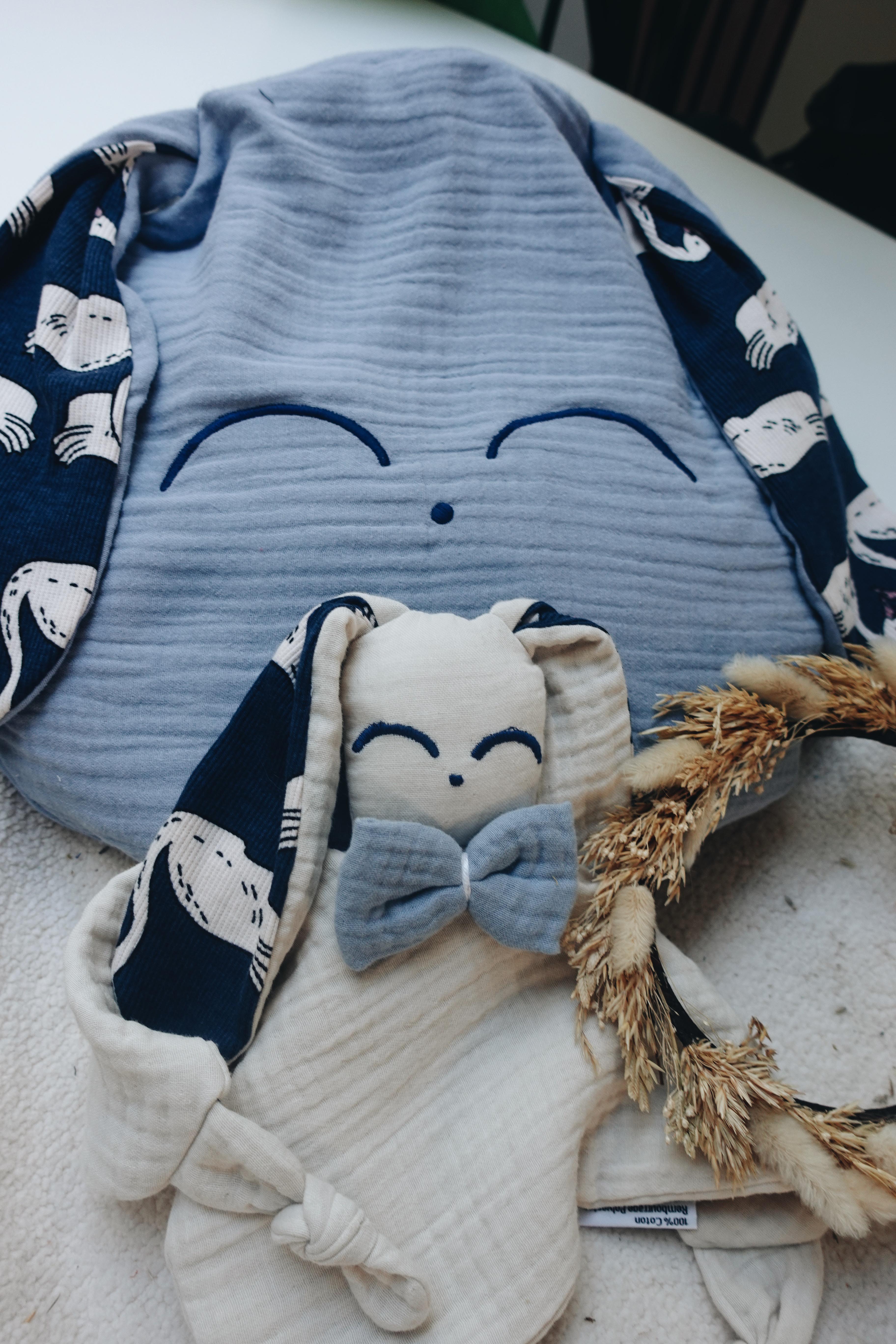 Petit Coussin Lange - Blue Swan