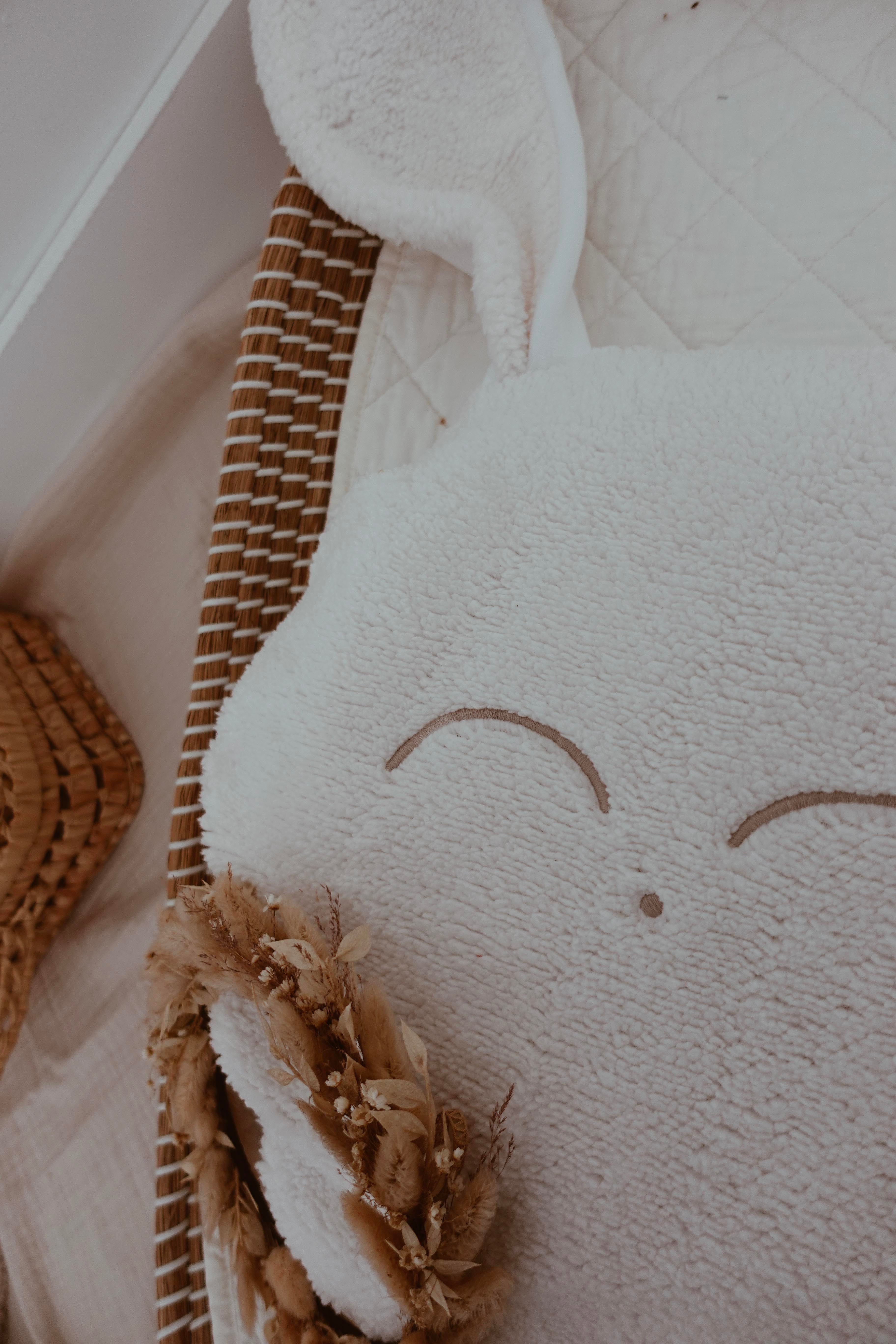 Petit Coussin Moumoute Pure - Épaisse Lait