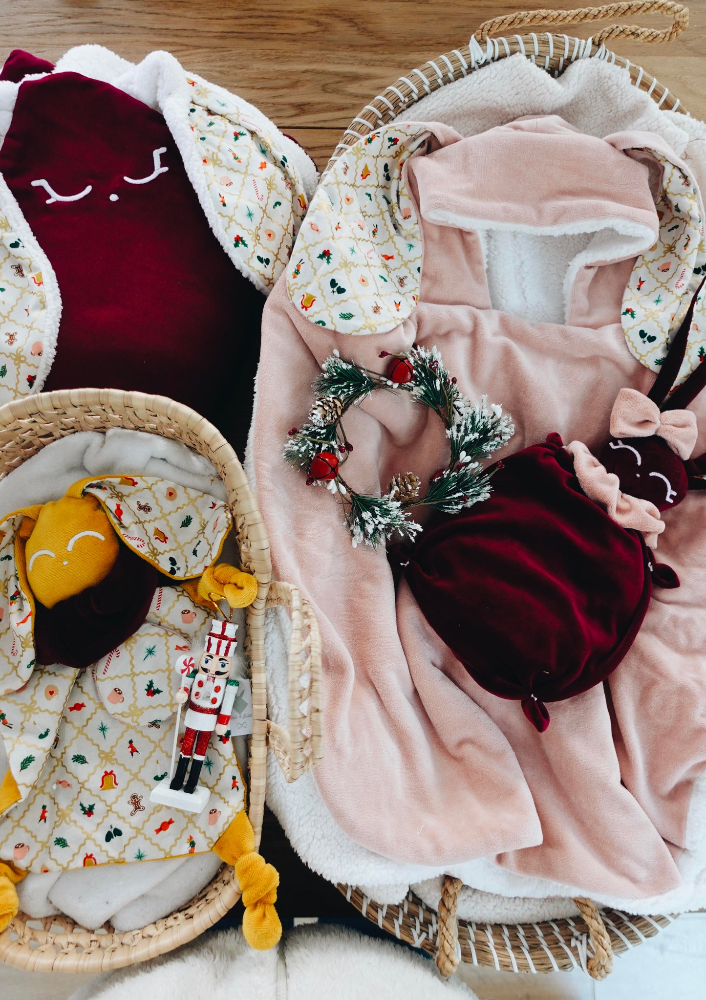 Poncho - Holiday Argyle