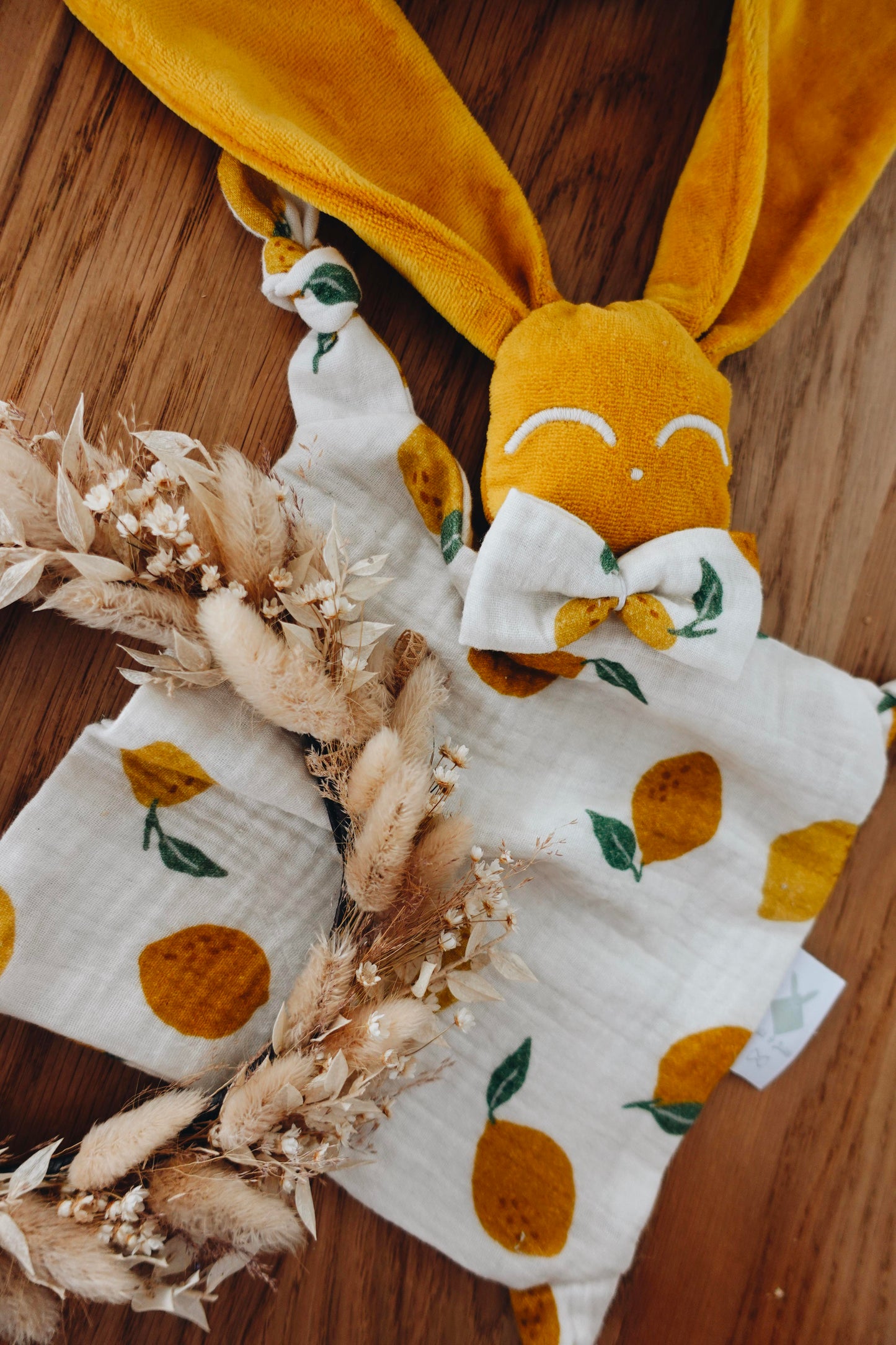 Doudou Mousseline Big Lemons