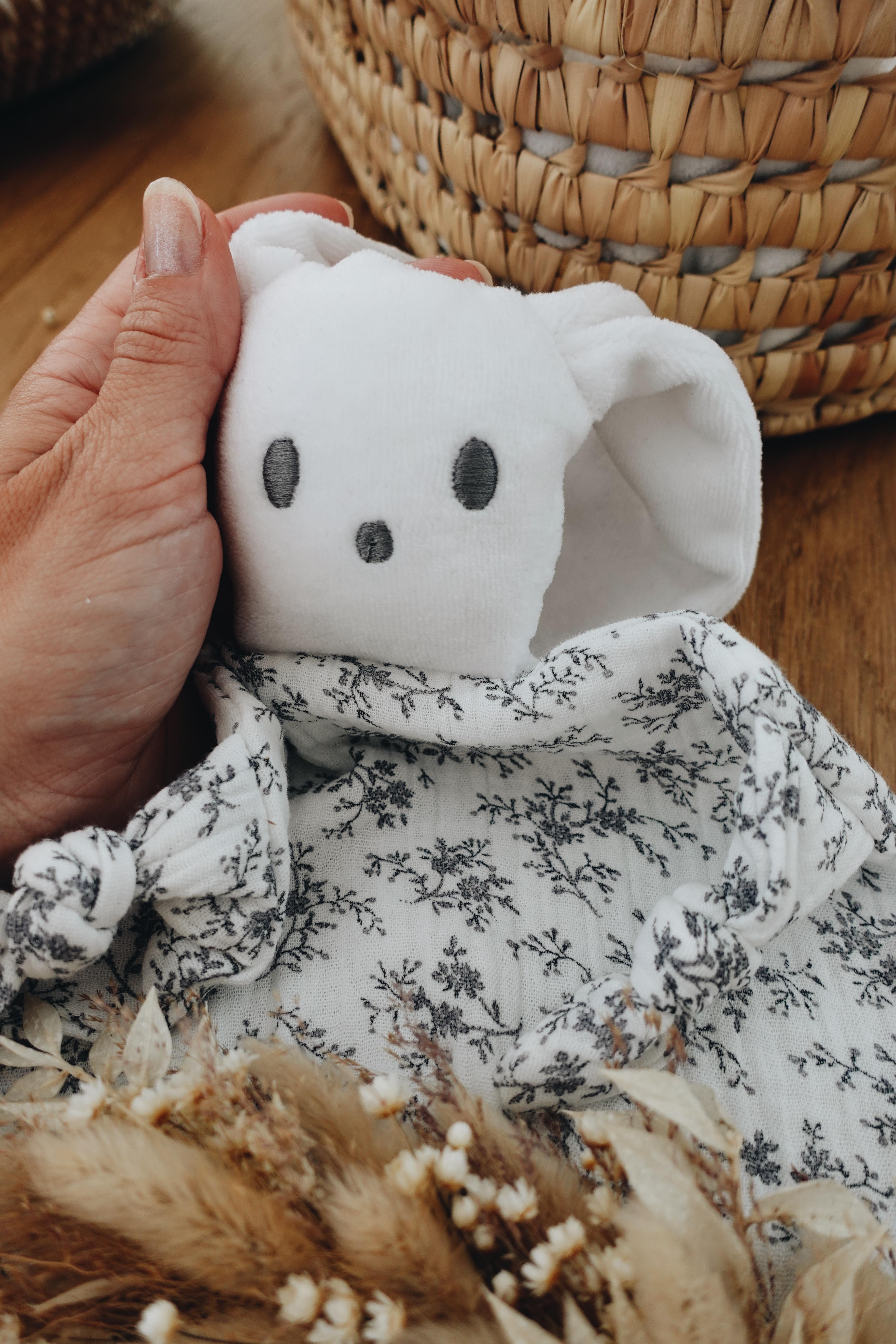 PROTOTYPE - Doudou Mousseline Margot Gris
