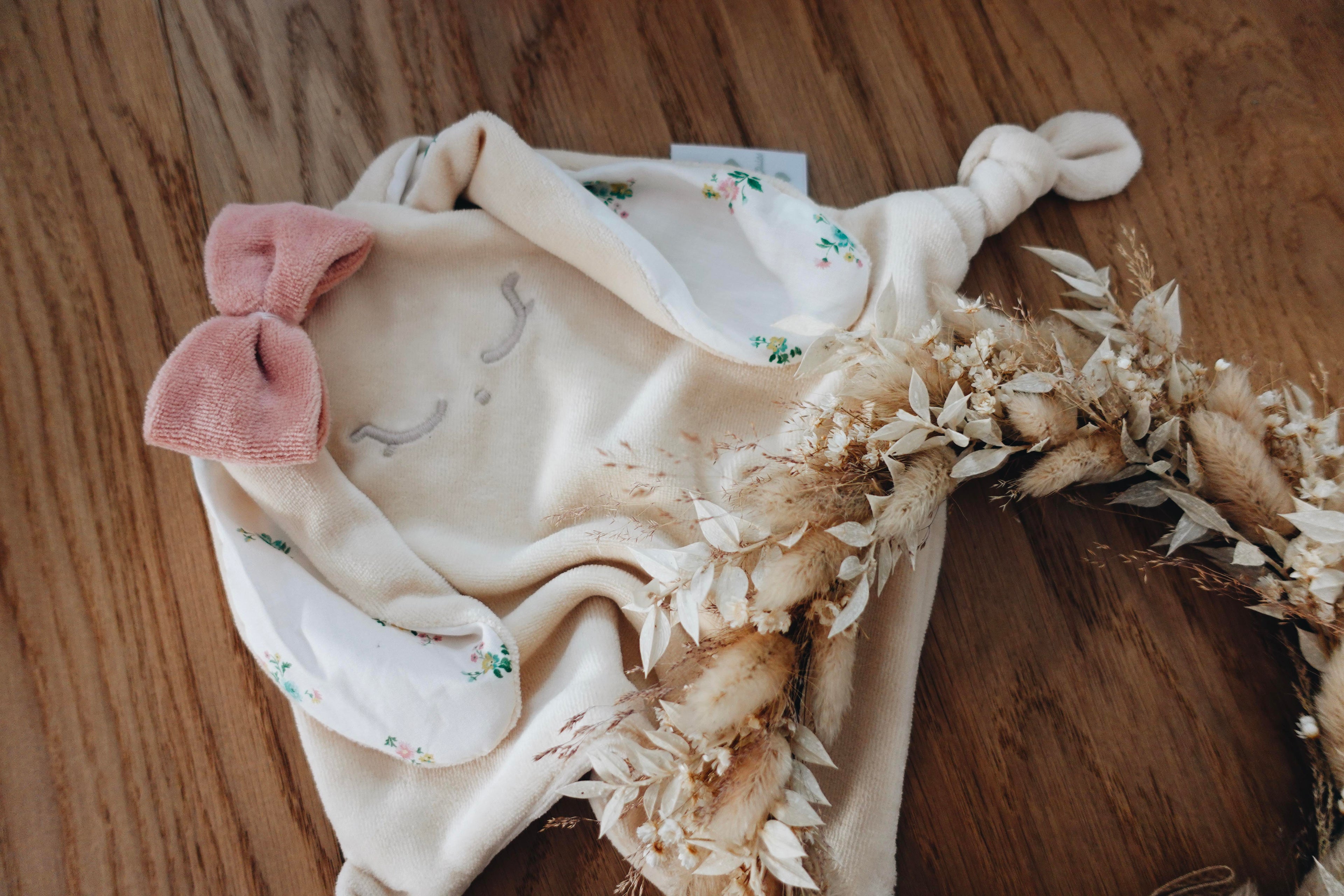 Doudou Velours Mini Noeuds - Posy