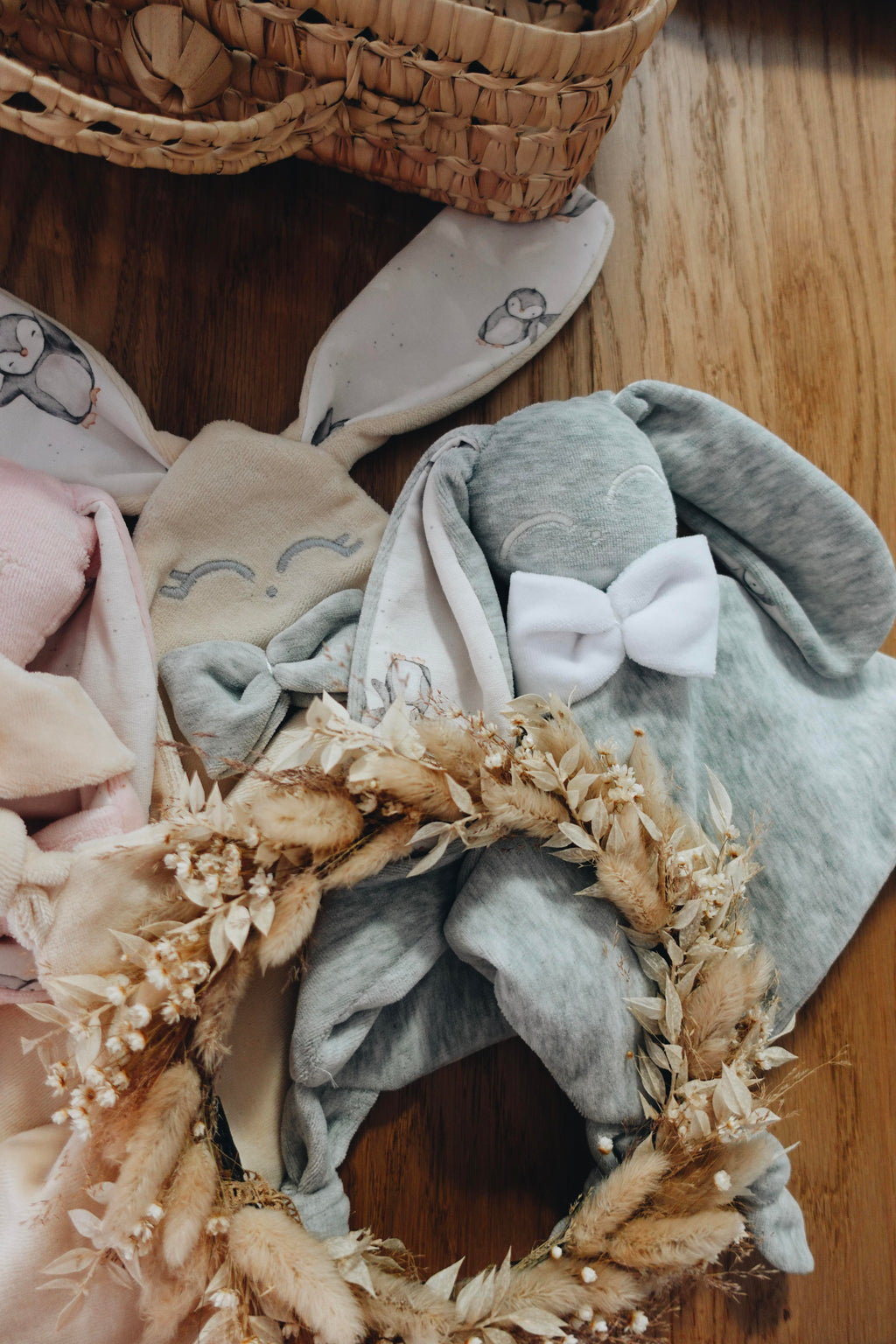 Doudou Velours Classique Noeuds - Pingui