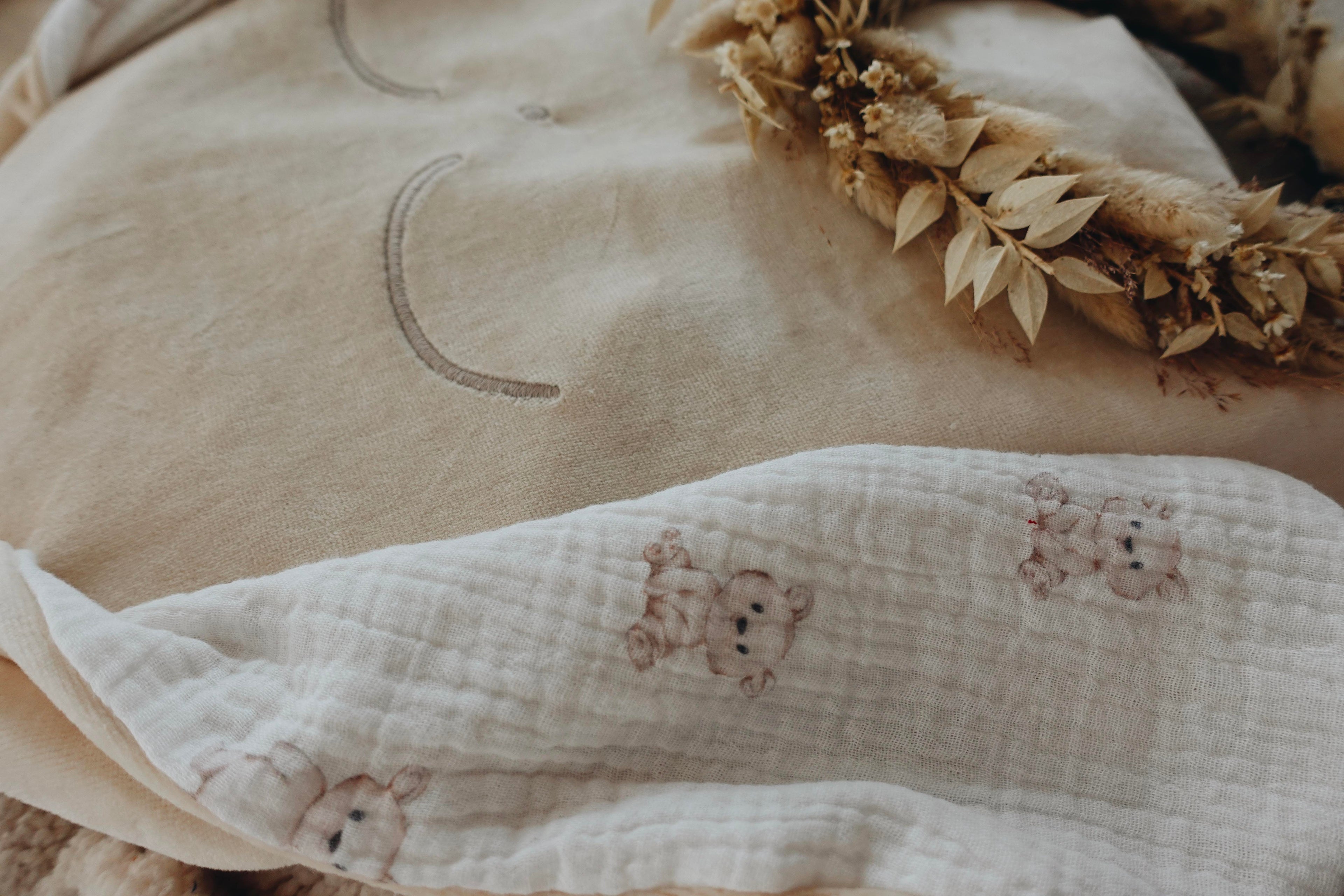 PROTOTYPE - Petit Coussin Velours - Little Bears