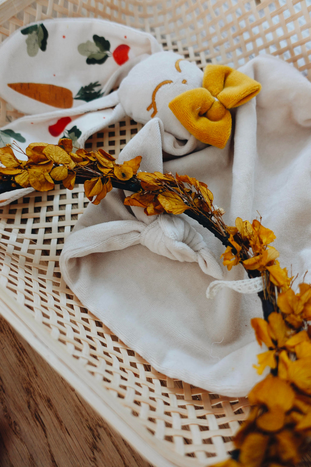 Doudou Velours Gaufrette - Potager