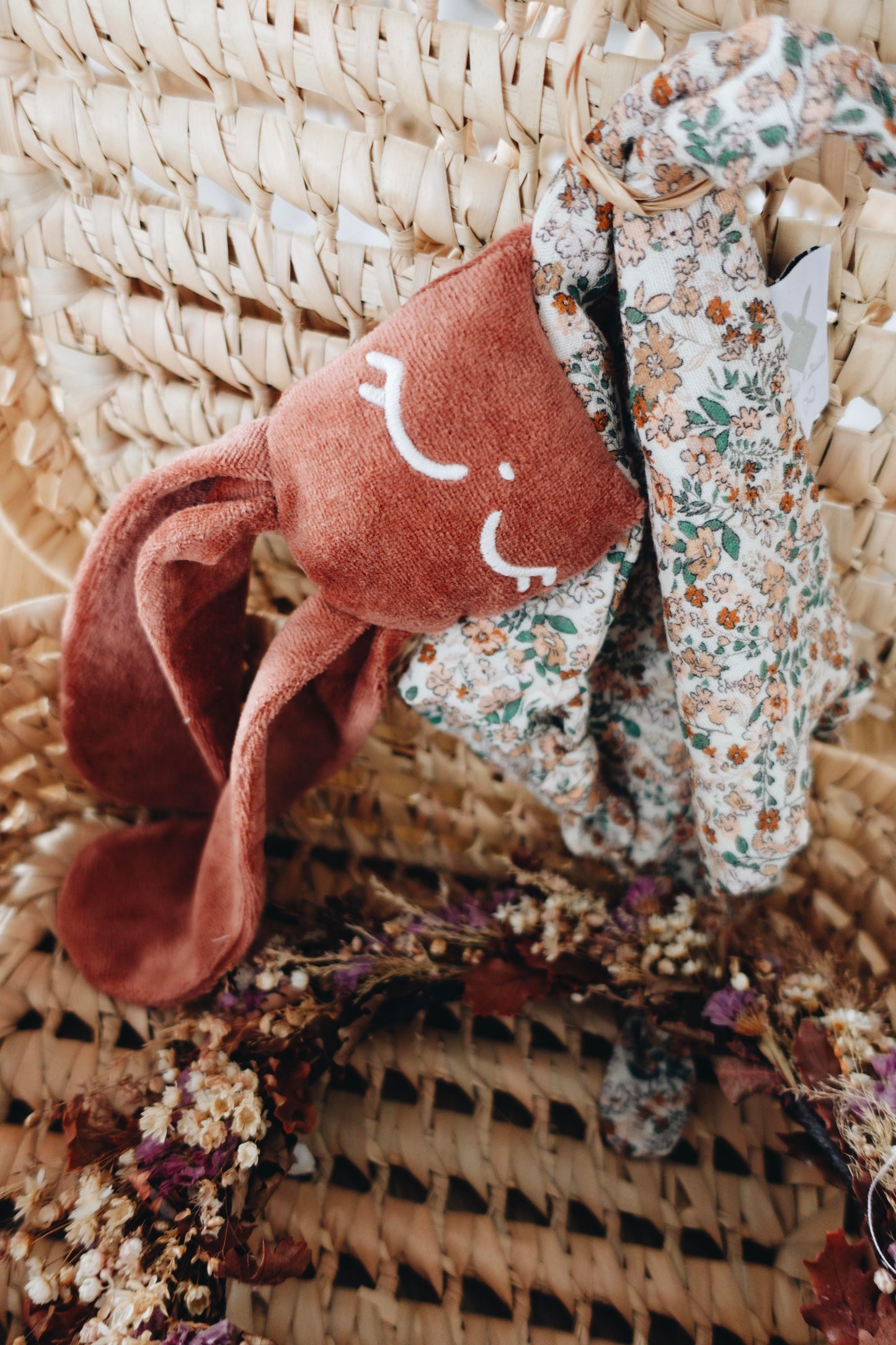 Doudou Mousseline Fleurs