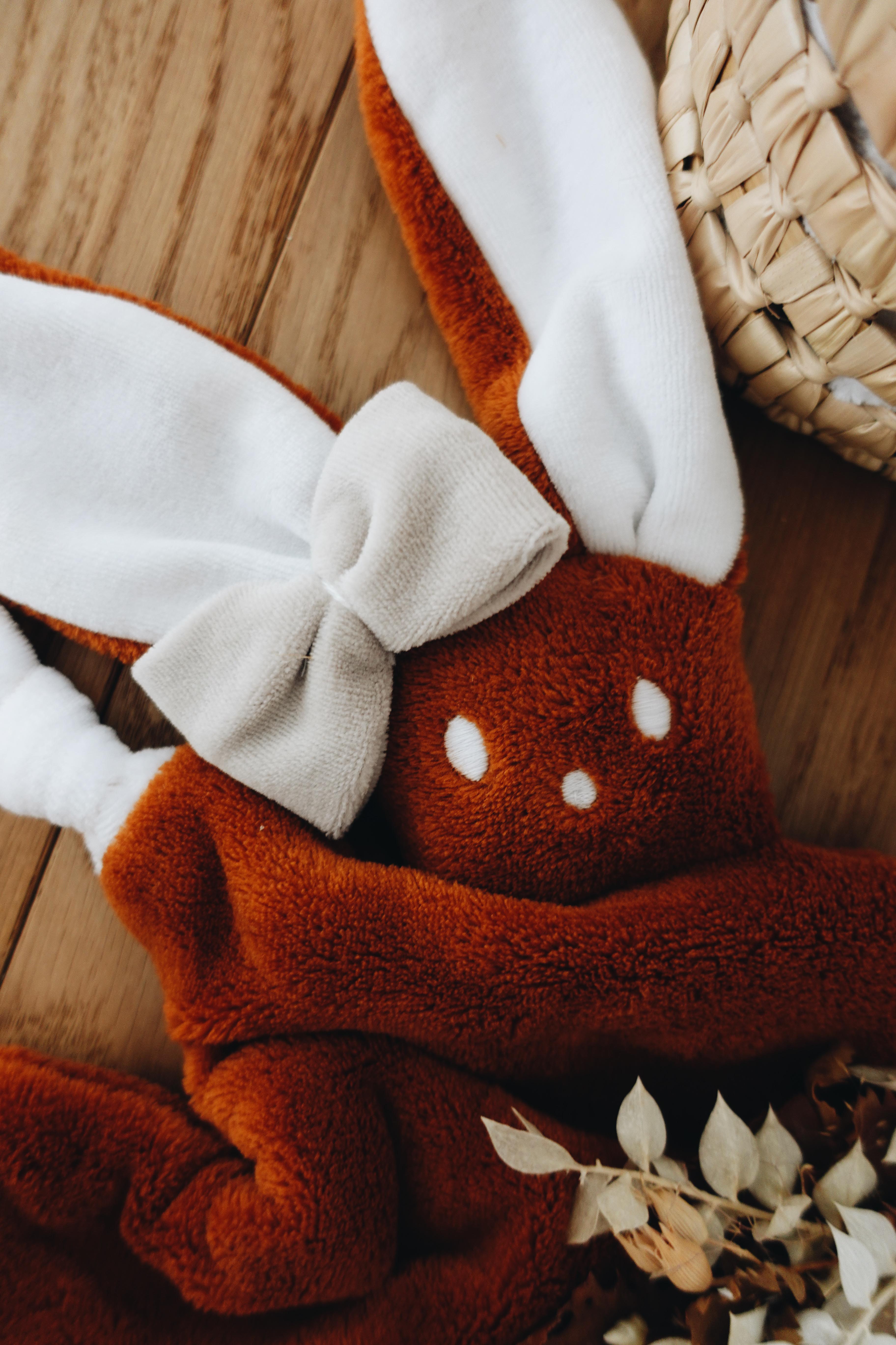 PROTOTYPE - Doudou Toudoux Blanc/Caramel