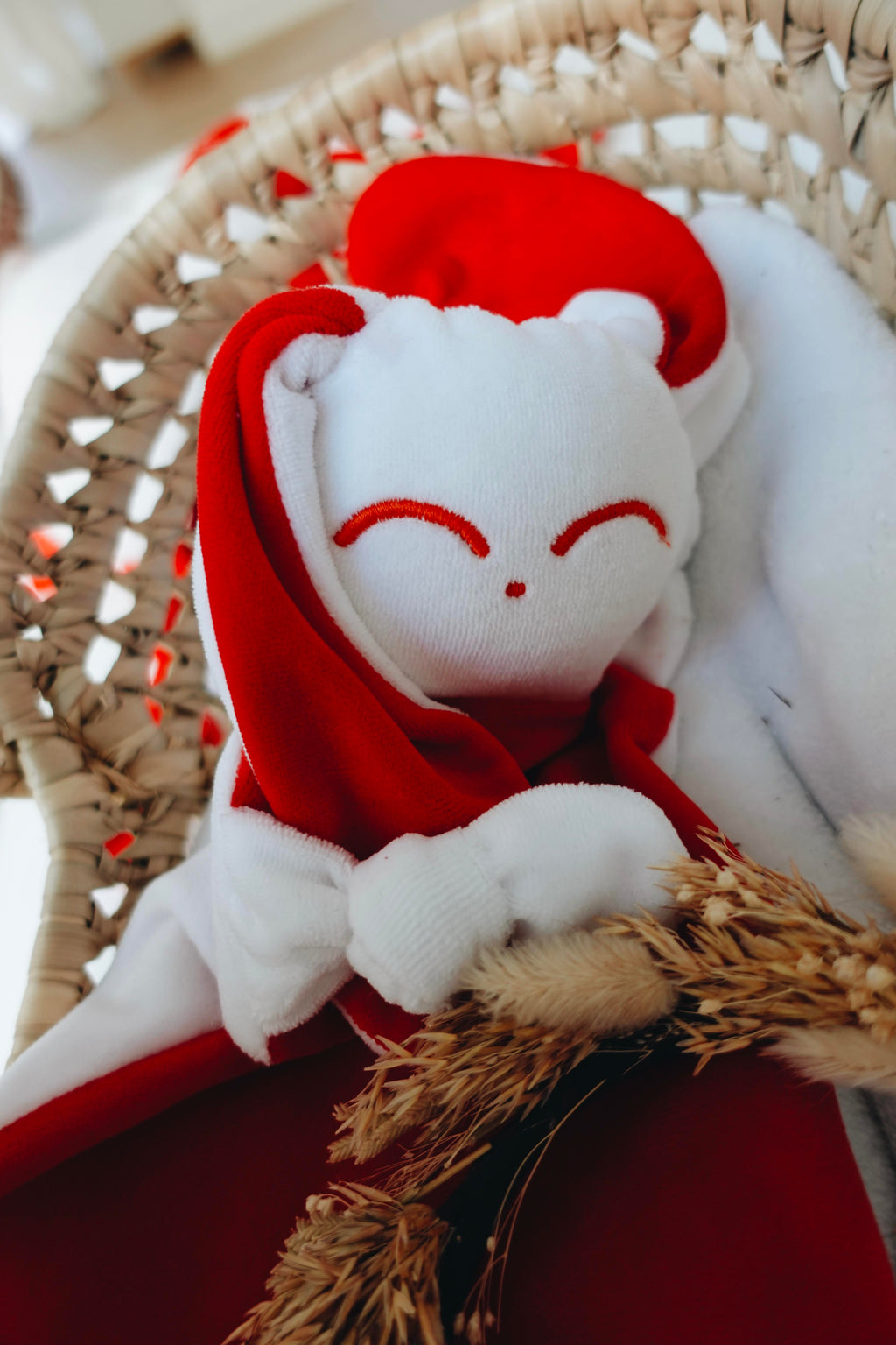 PROTOTYPE - Doudou Lange Chouchou – Noël Velours Moumoute