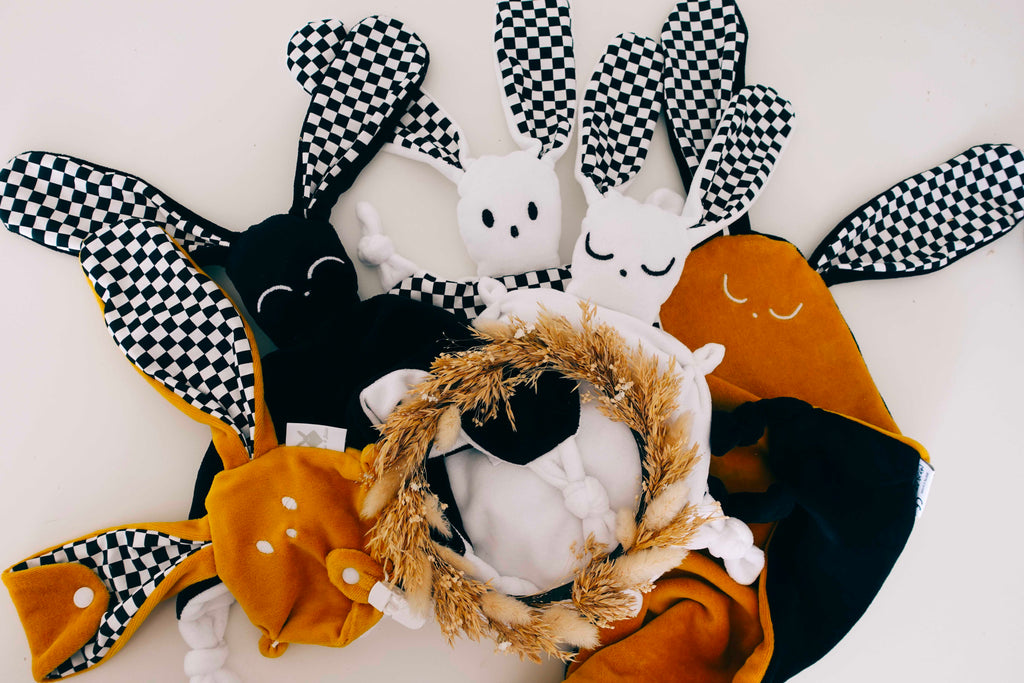 Doudou Velours Chouchou – Chessboard