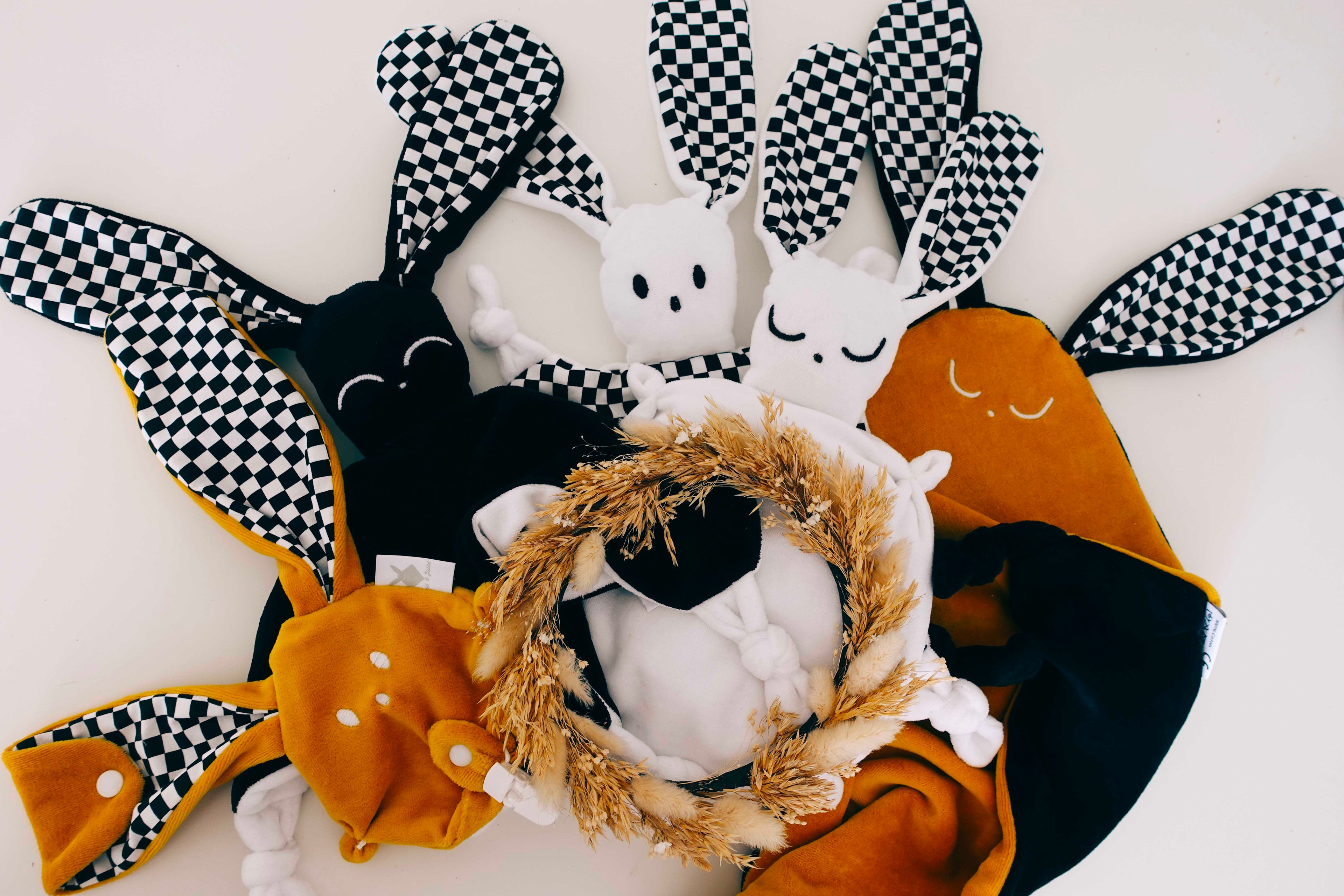 Doudou Velours Chouchou – Chessboard