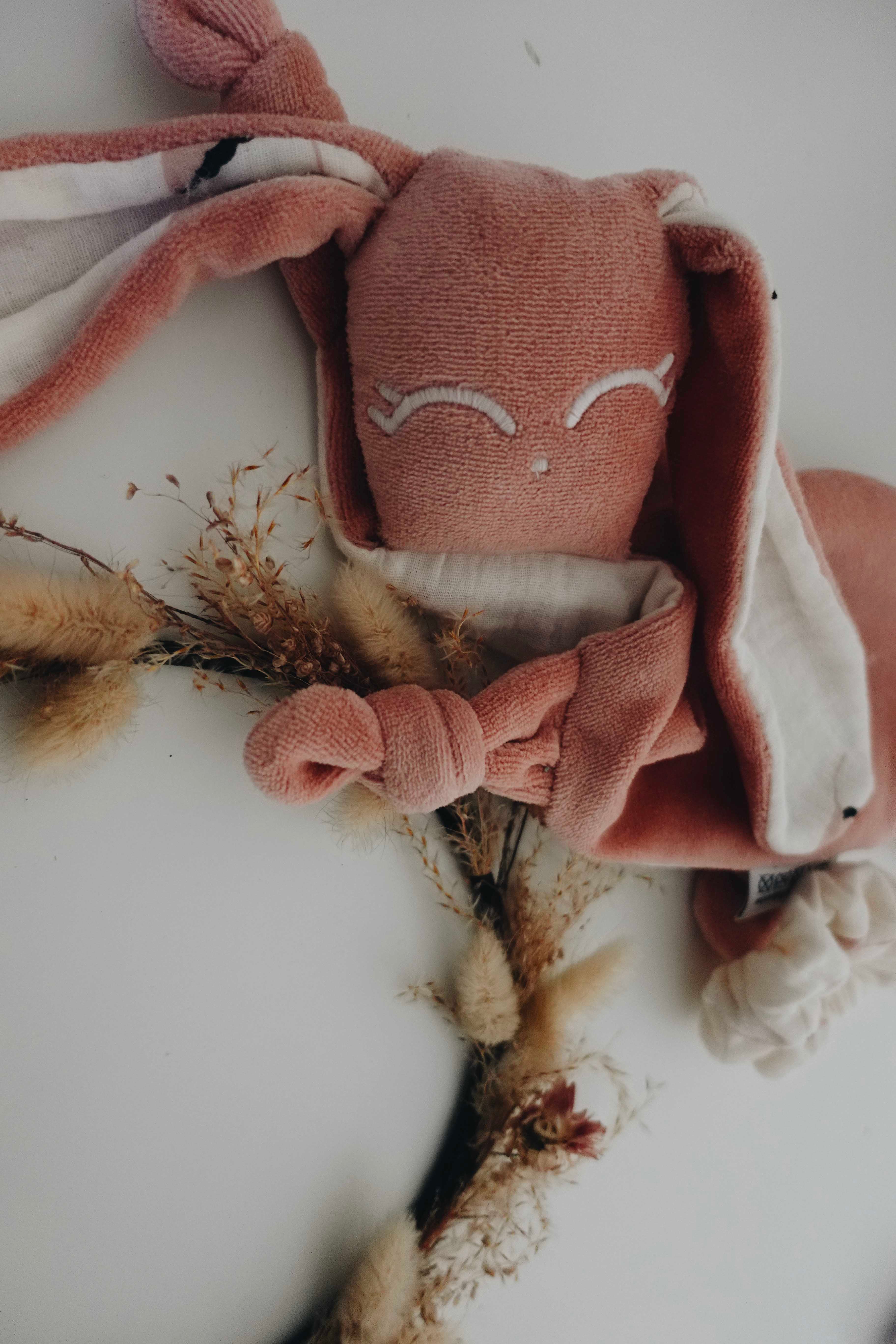 Doudou Velours Chouchou – Flamands Rose