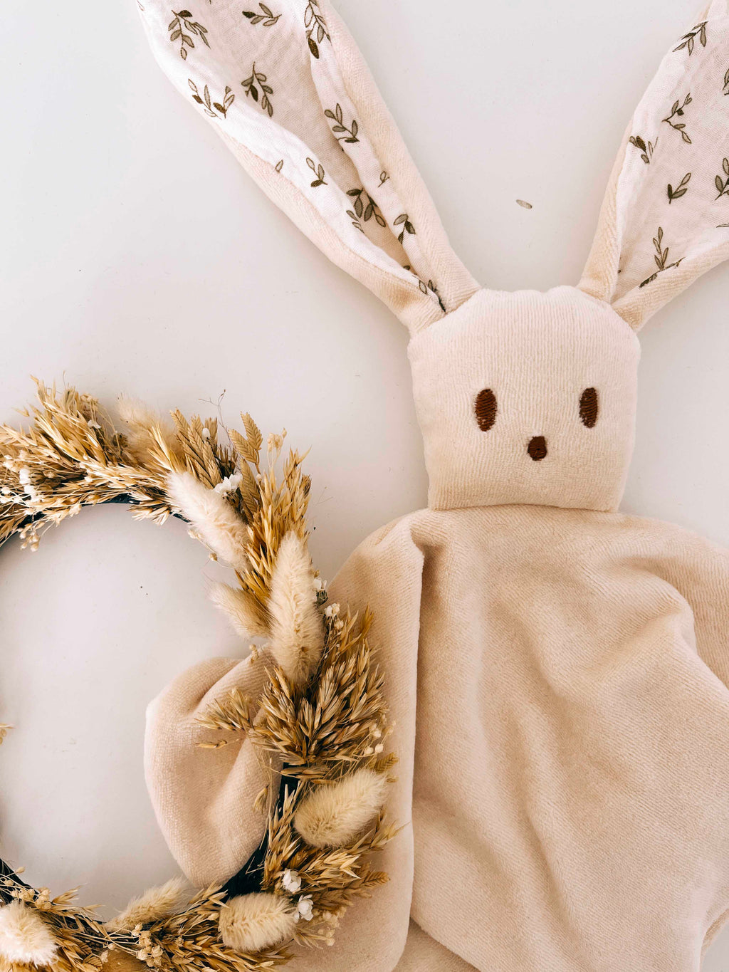 Doudou Velours Câlin Noeuds - Petit Feuillage