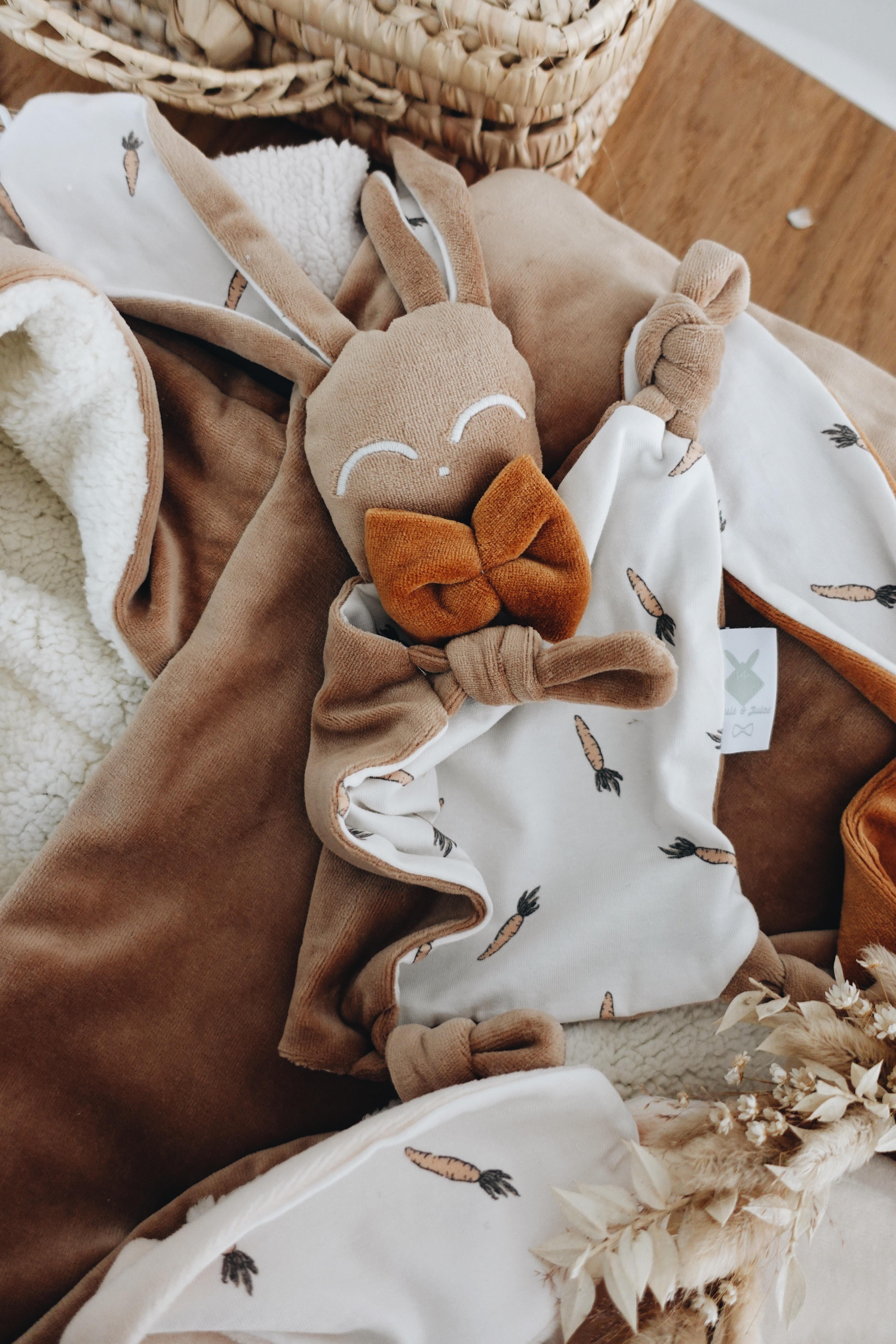 PROTOTYPE - Doudou Velours Chouchou - Carrots