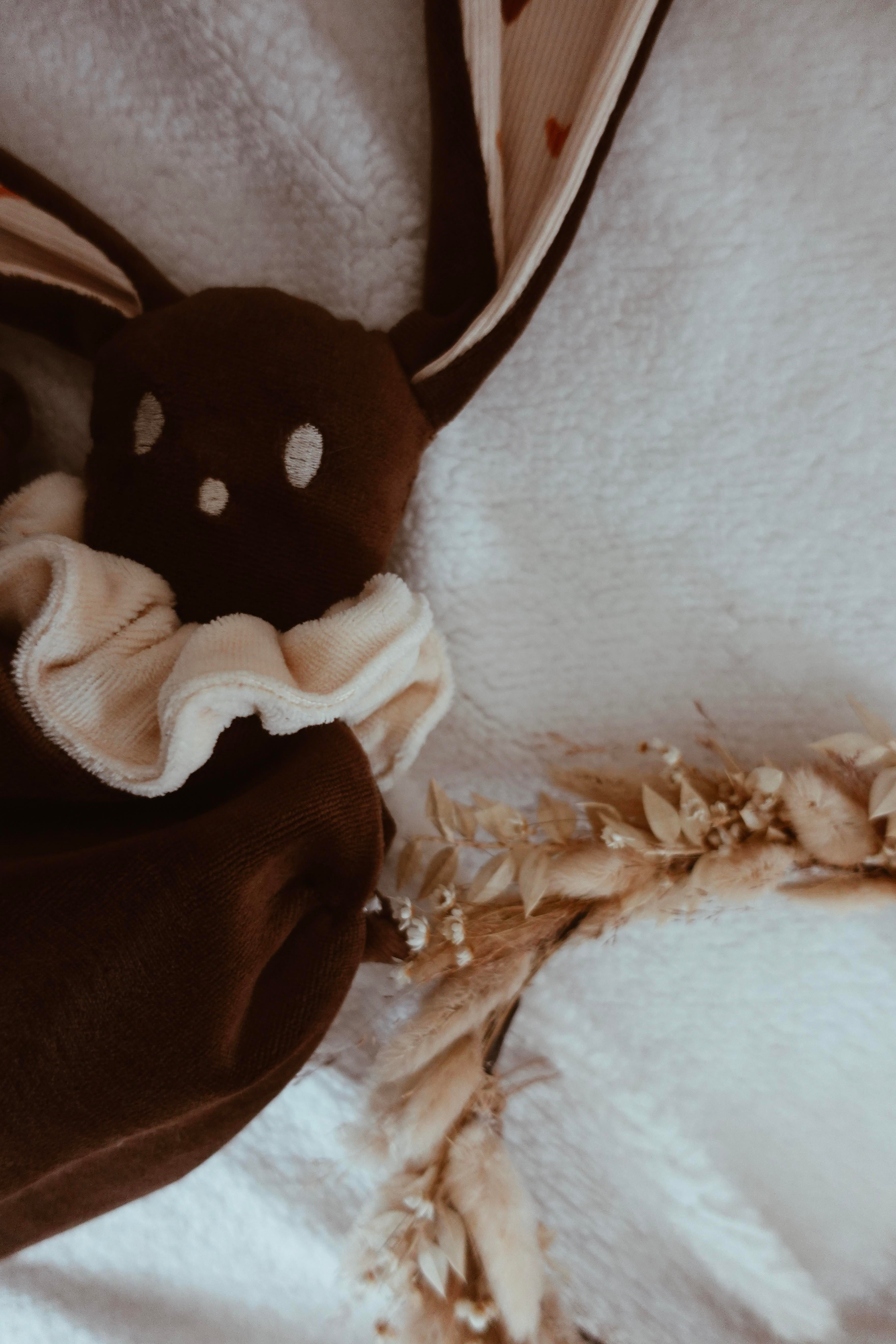 Bouillotte noyaux de cerise Velours - Colorful Hearts