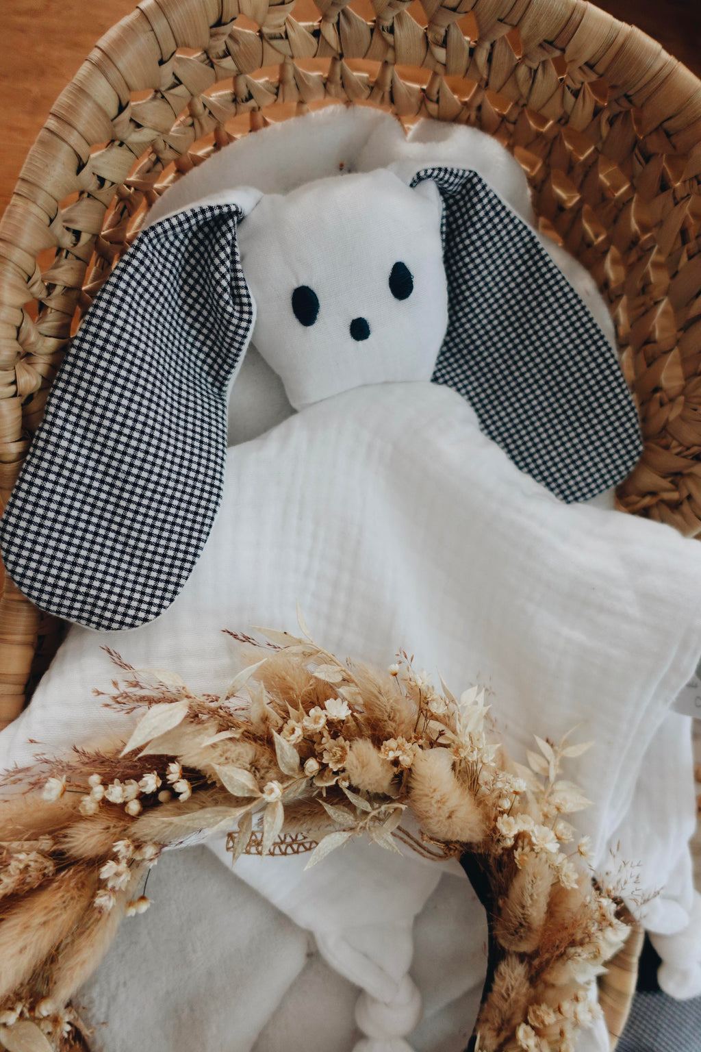 Doudou Lange Câlin Noeuds - Vichy
