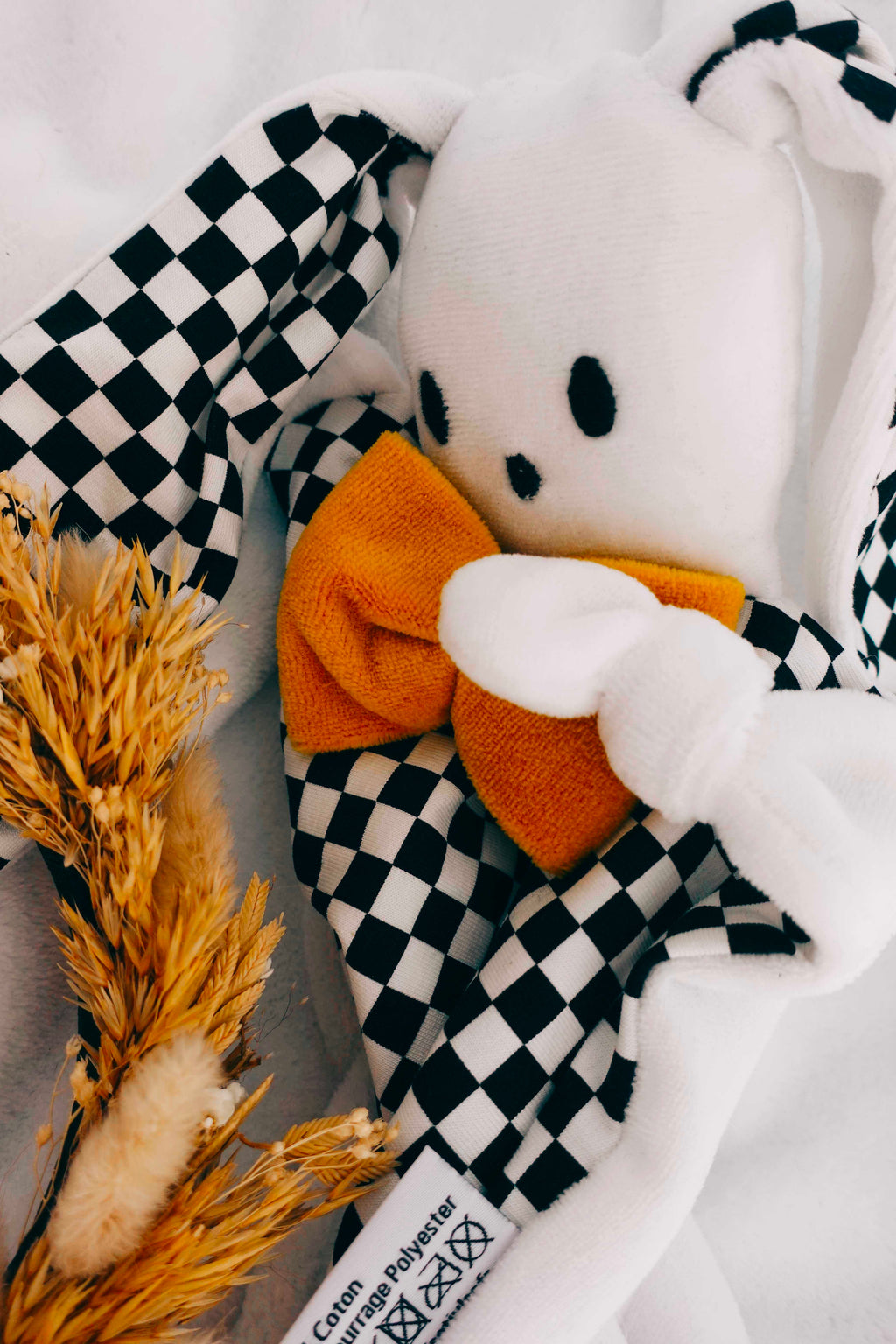 Doudou Velours Chouchou – Chessboard