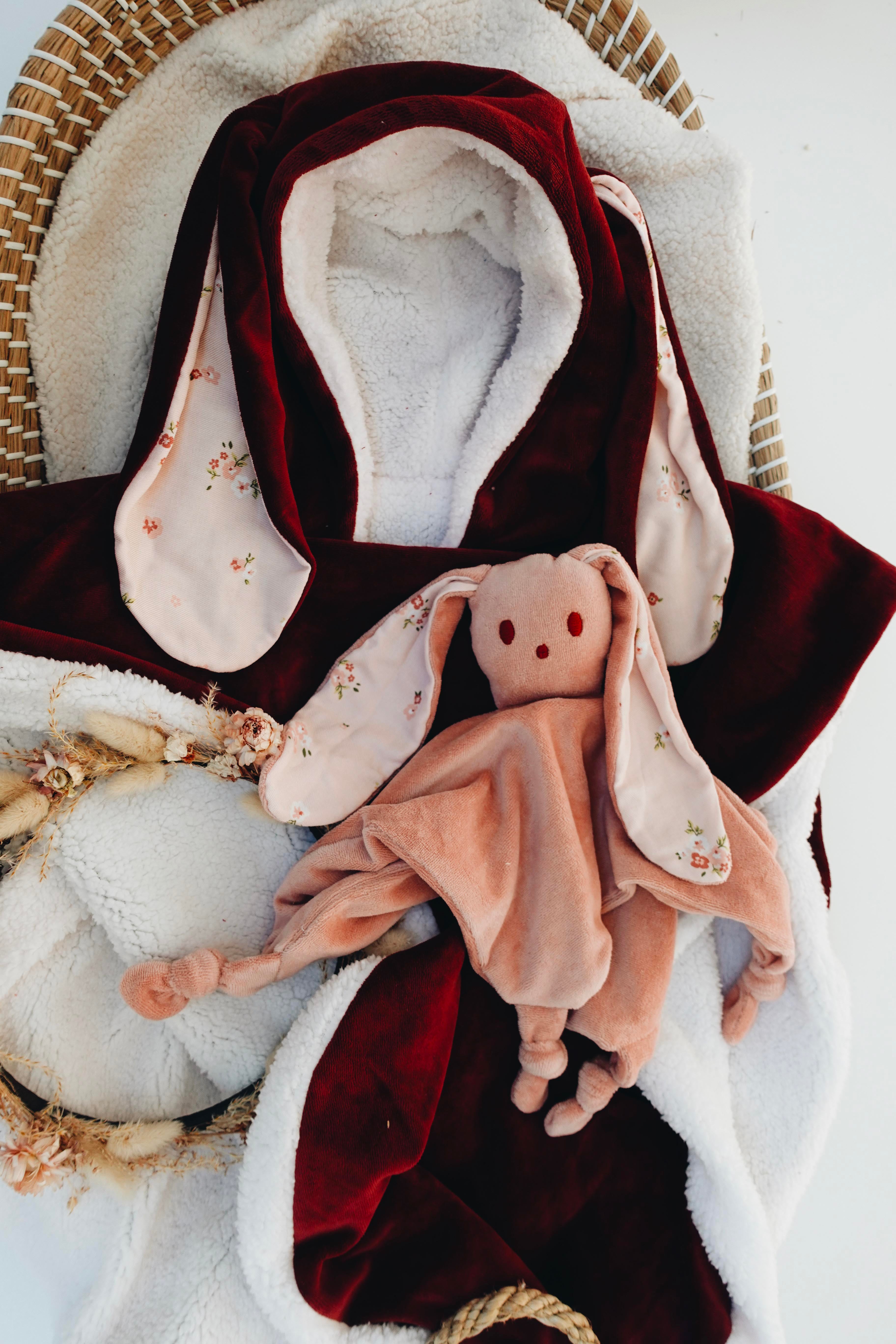 Doudou Velours Câlin Noeuds - Poésie