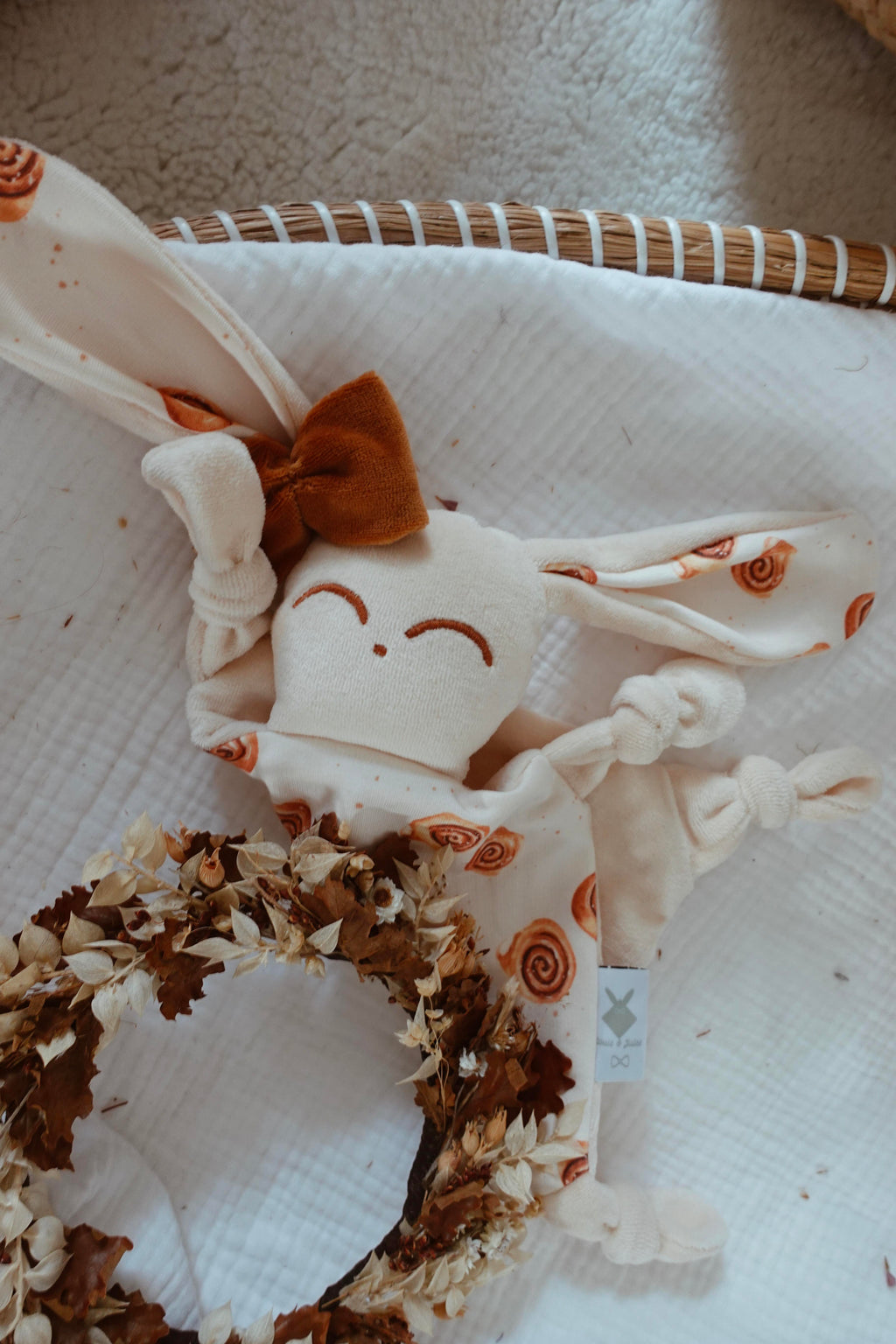 Doudou Velours Chouchou - Cinnamon Rolls