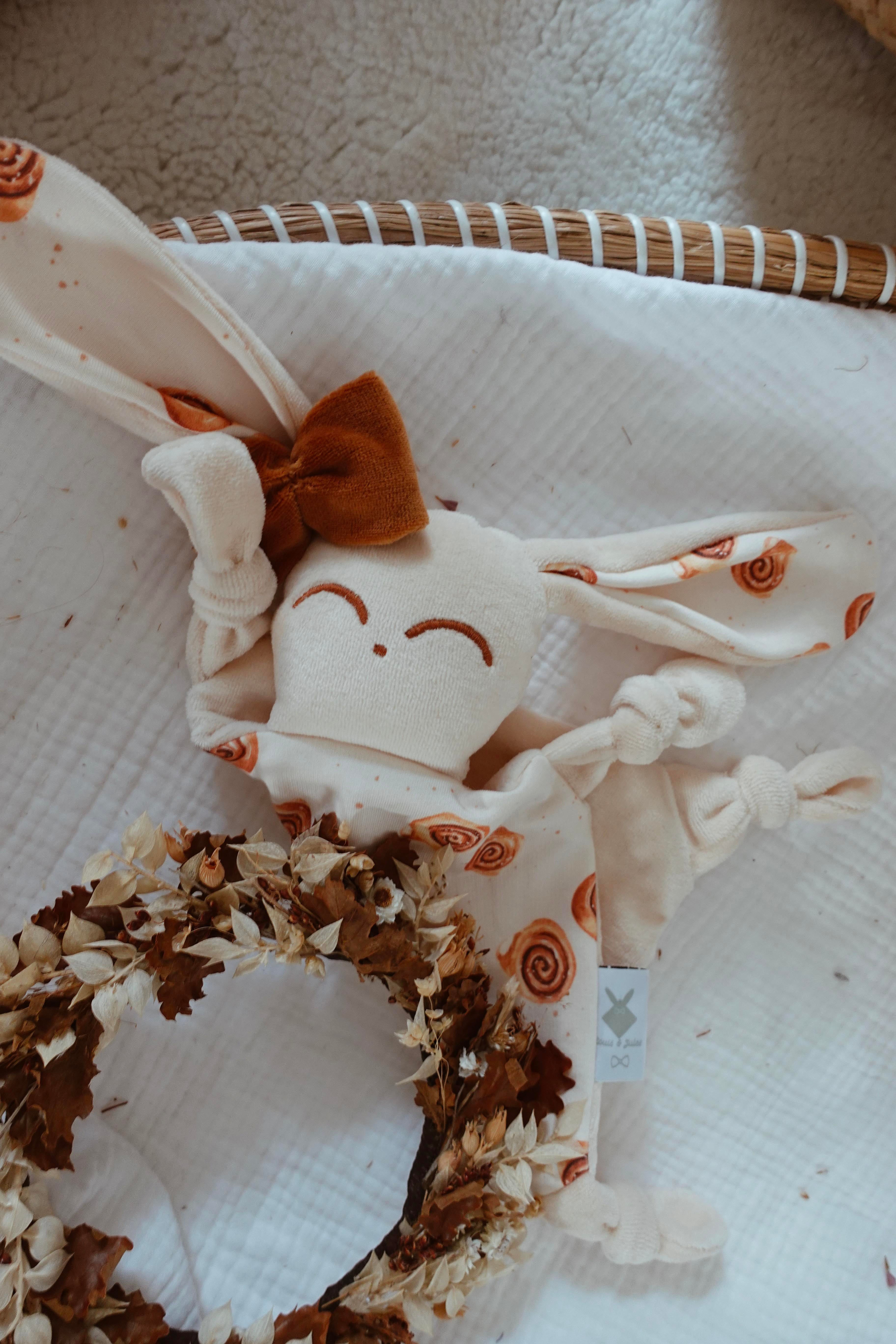 Doudou Velours Chouchou - Cinnamon Rolls