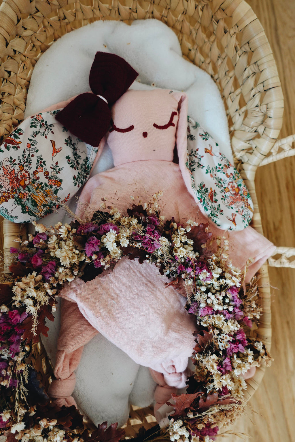 PROTOTYPE - Doudou Lange Câlin Noeuds - Wonderland