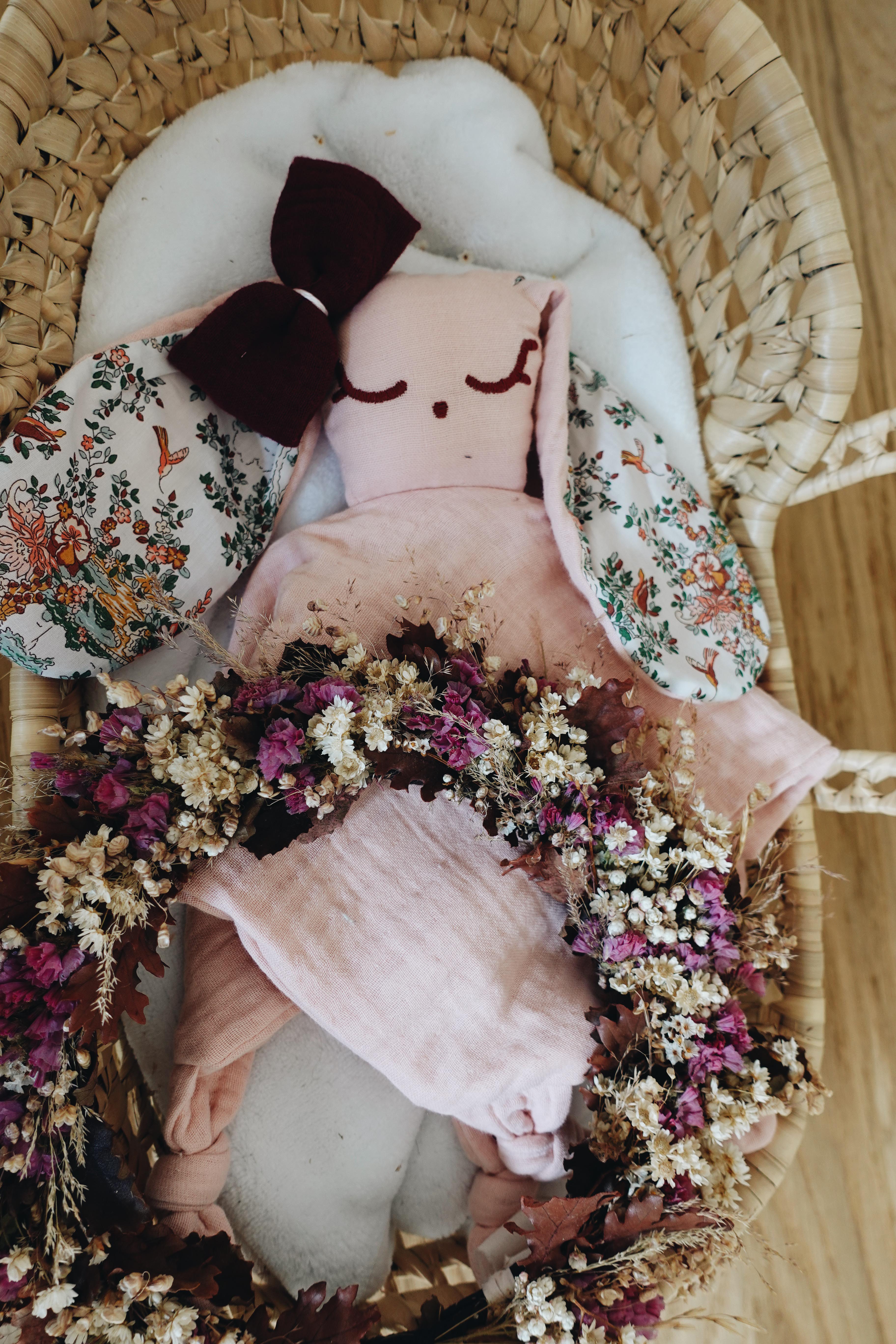 PROTOTYPE - Doudou Lange Câlin Noeuds - Wonderland