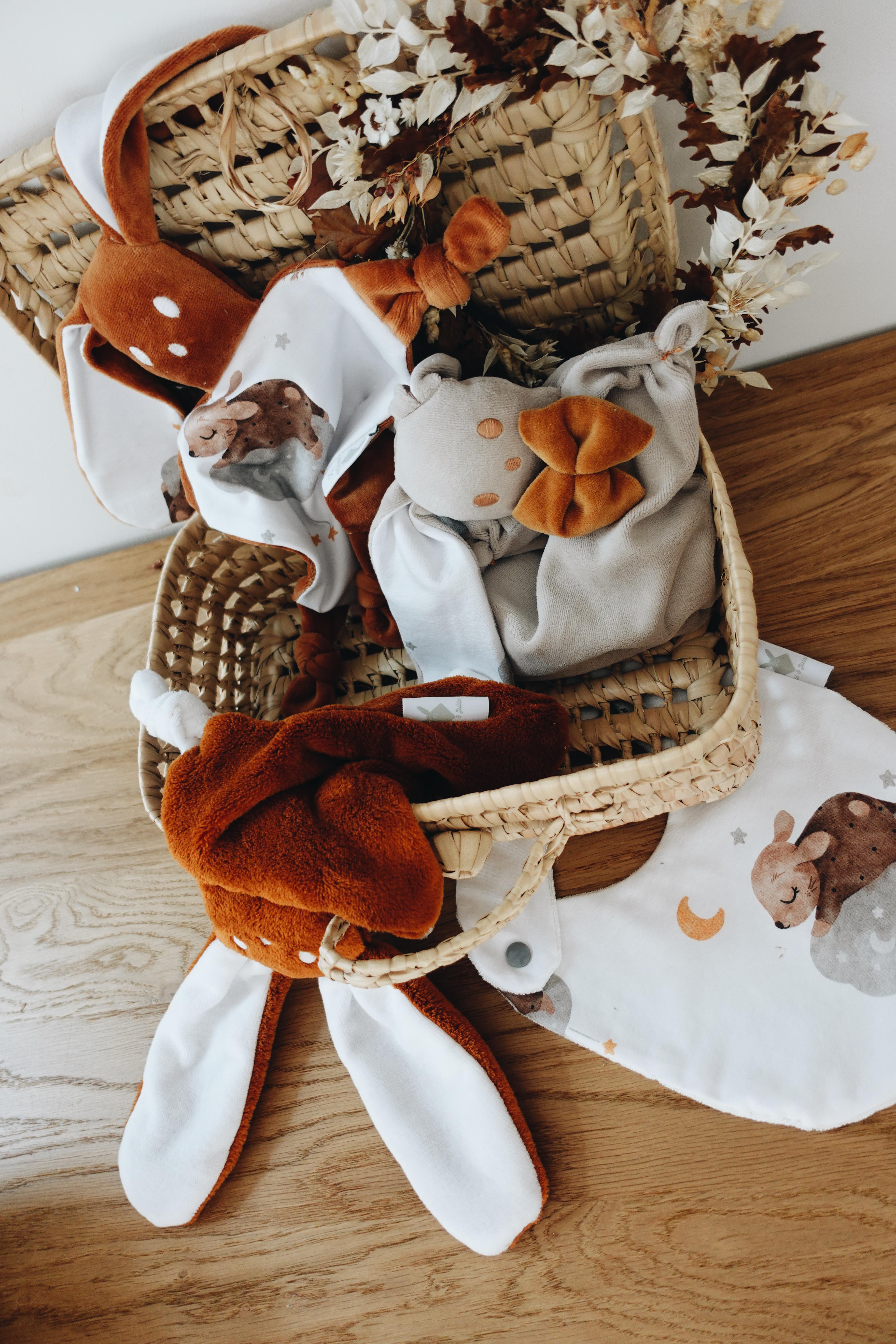 PROTOTYPE - Doudou Toudoux Blanc/Caramel