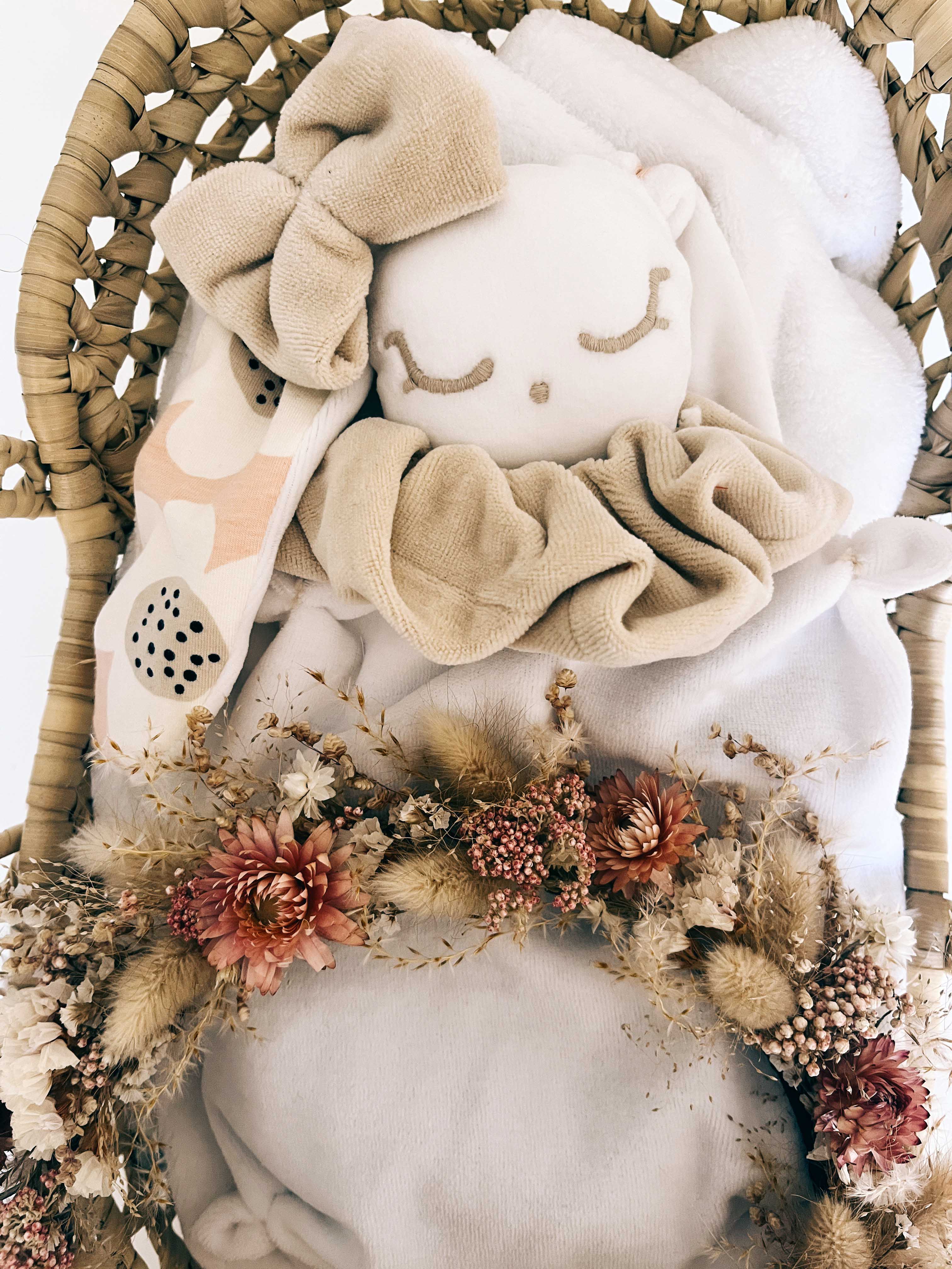 Bouillotte noyaux de cerise velours - Bloom Bloom Pink