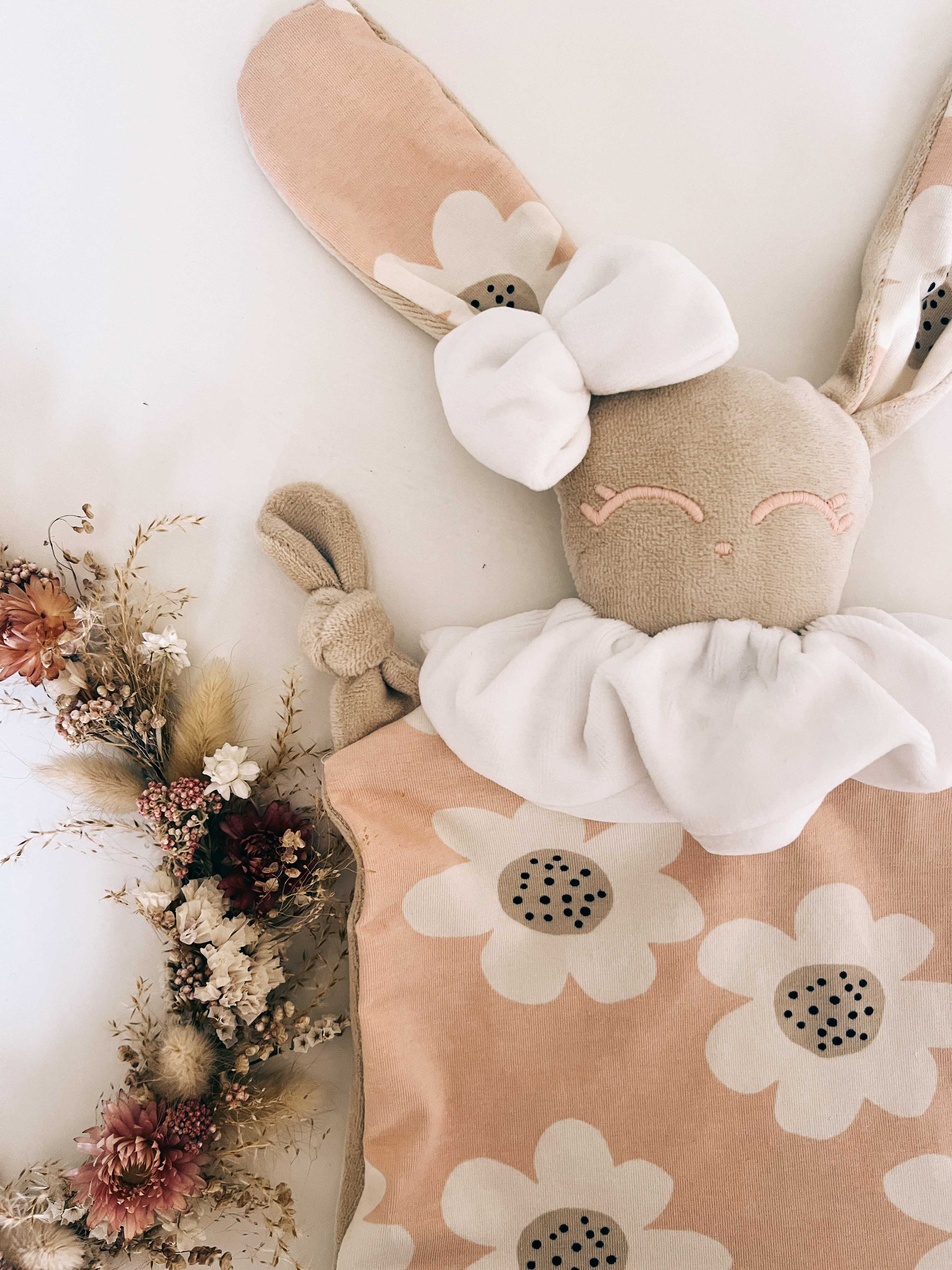 Doudou Velours Chouchou – Bloom Bloom Pink