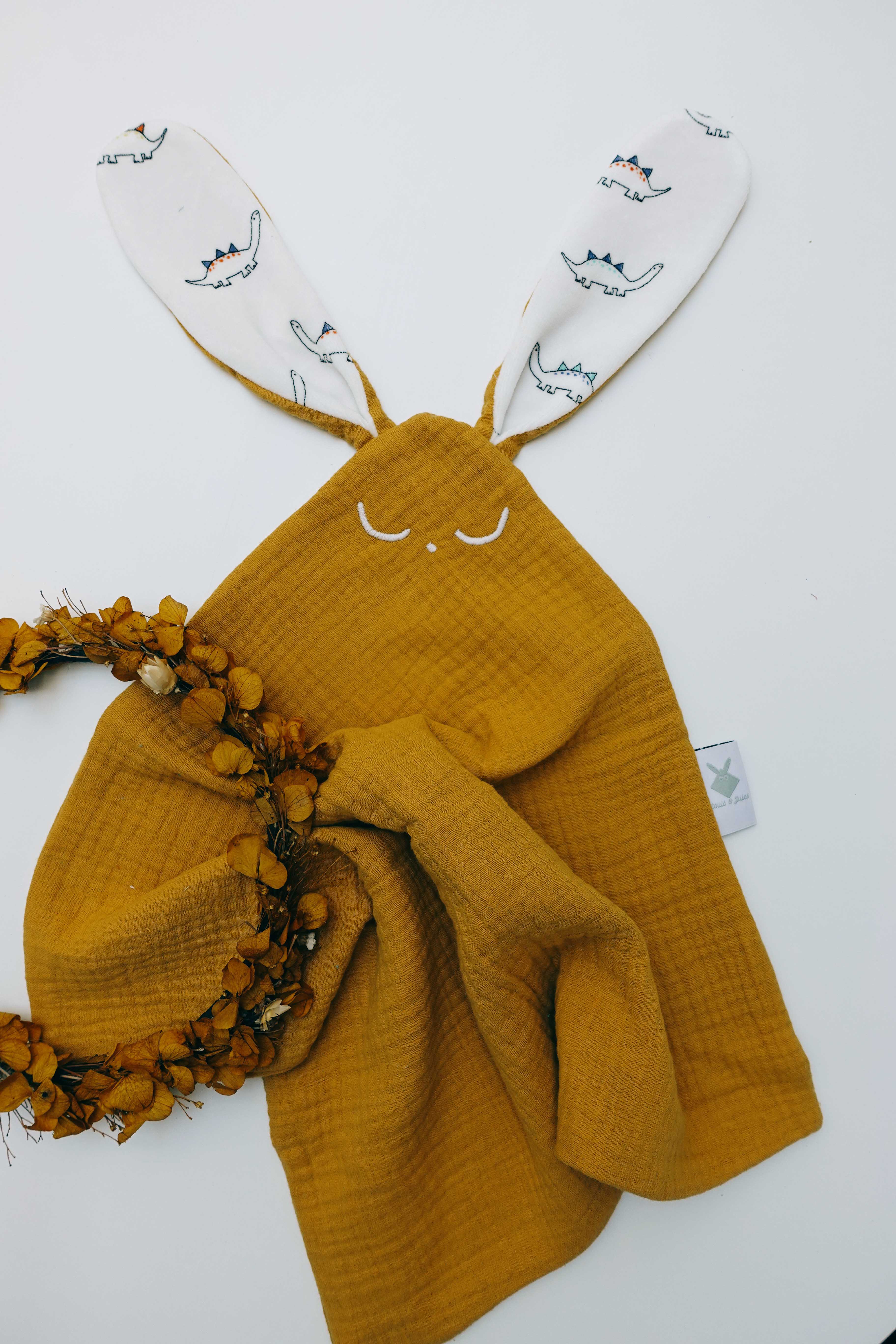 Doudou Lange Cocooning - Poppy Dino