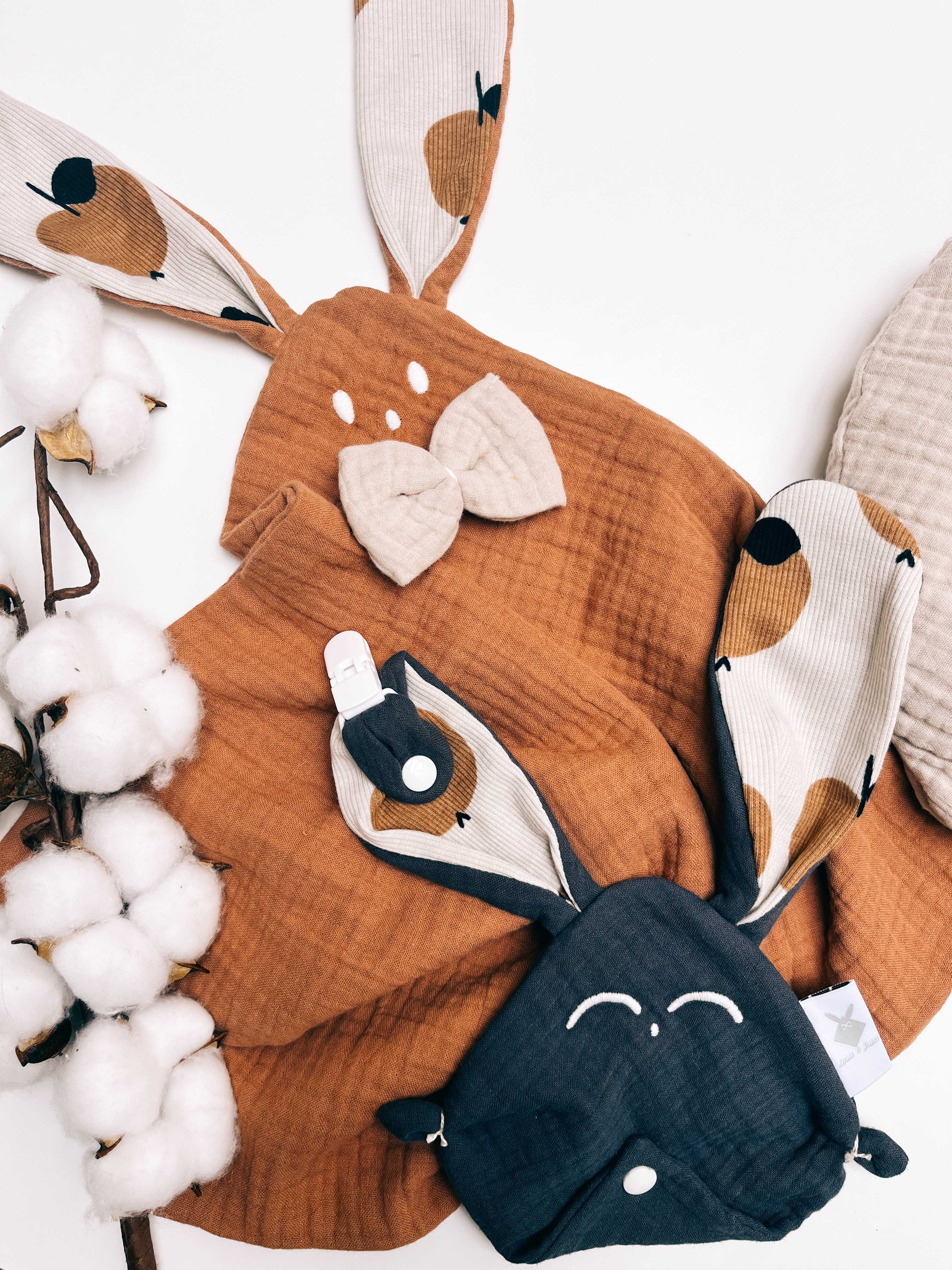 Doudou Lange Cocooning - Apple