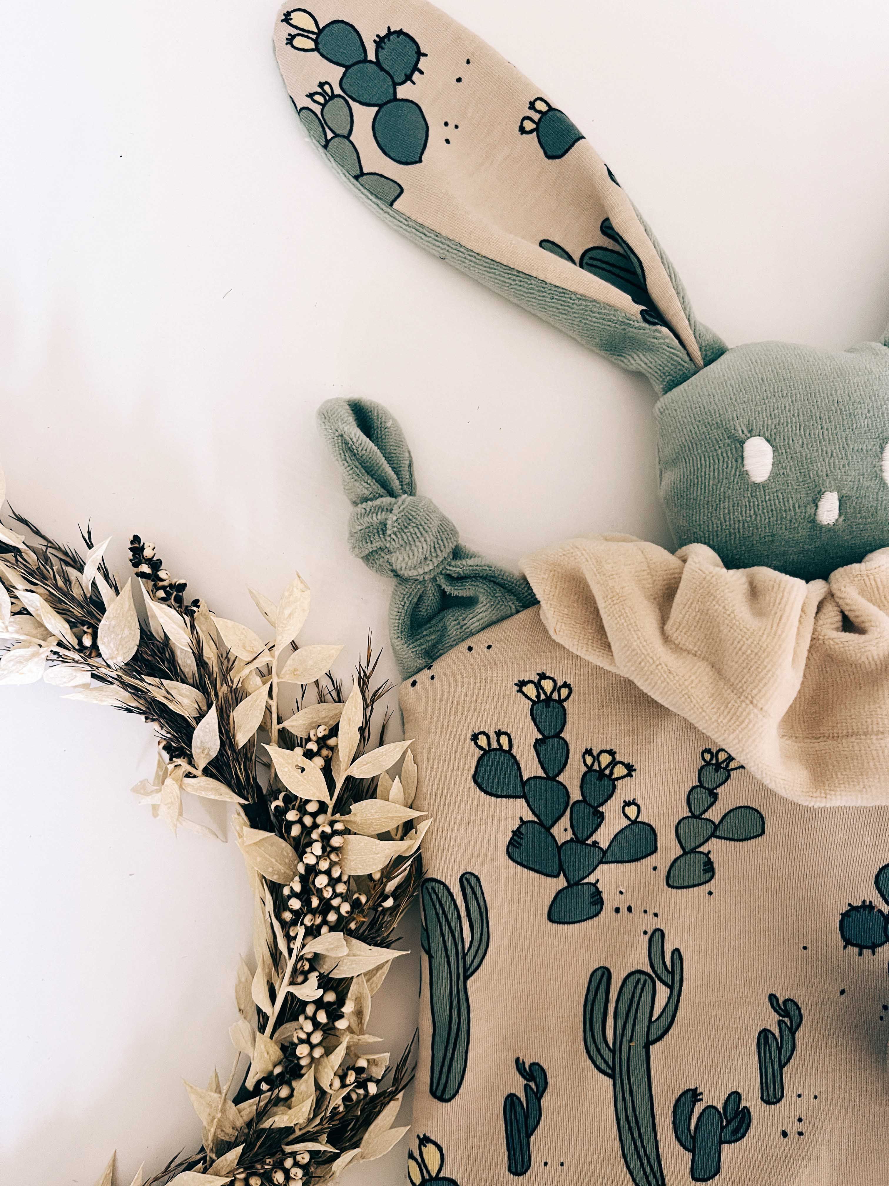 Doudou Velours Chouchou – Cactus