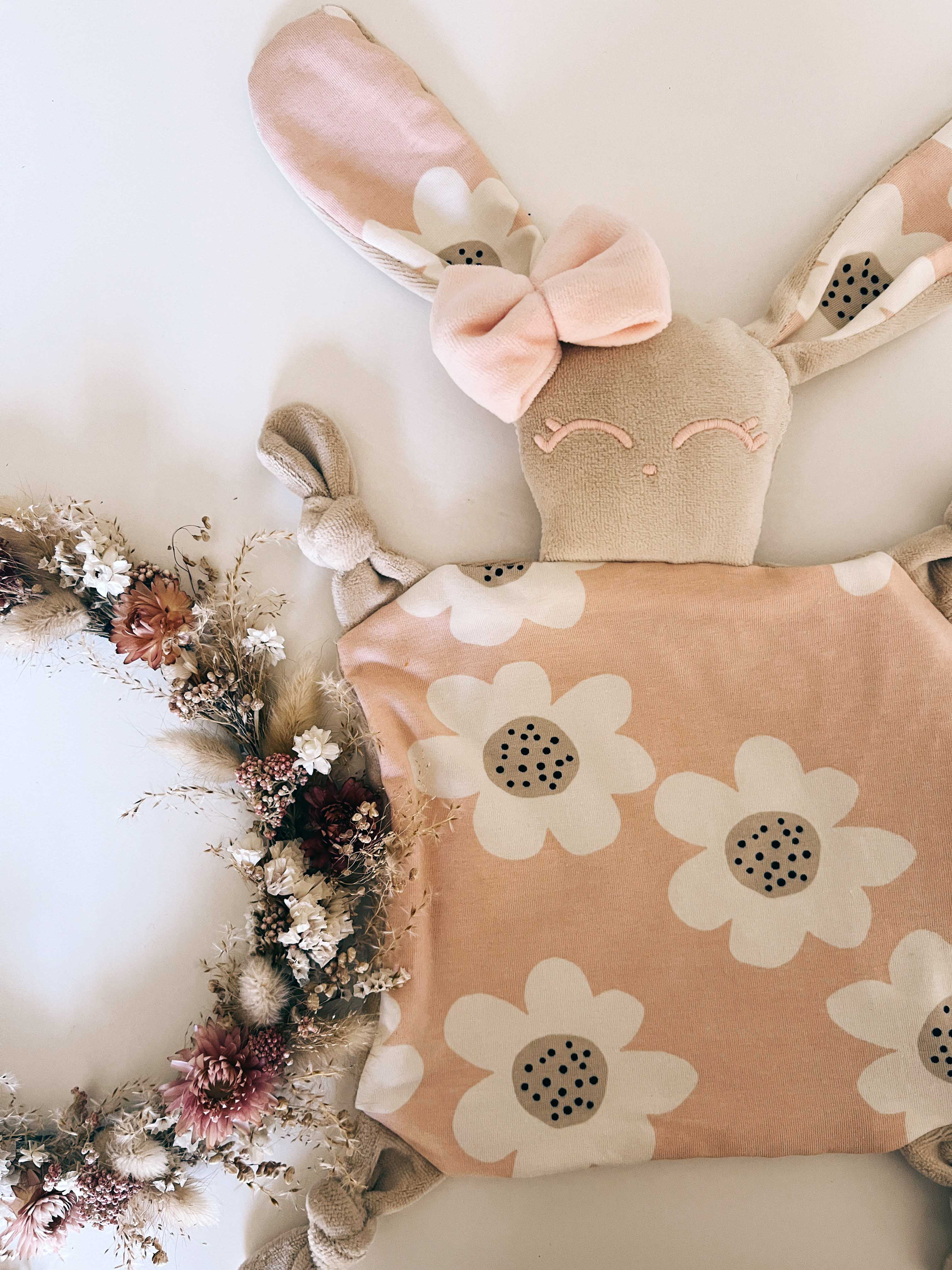 Doudou Velours Chouchou – Bloom Bloom Pink