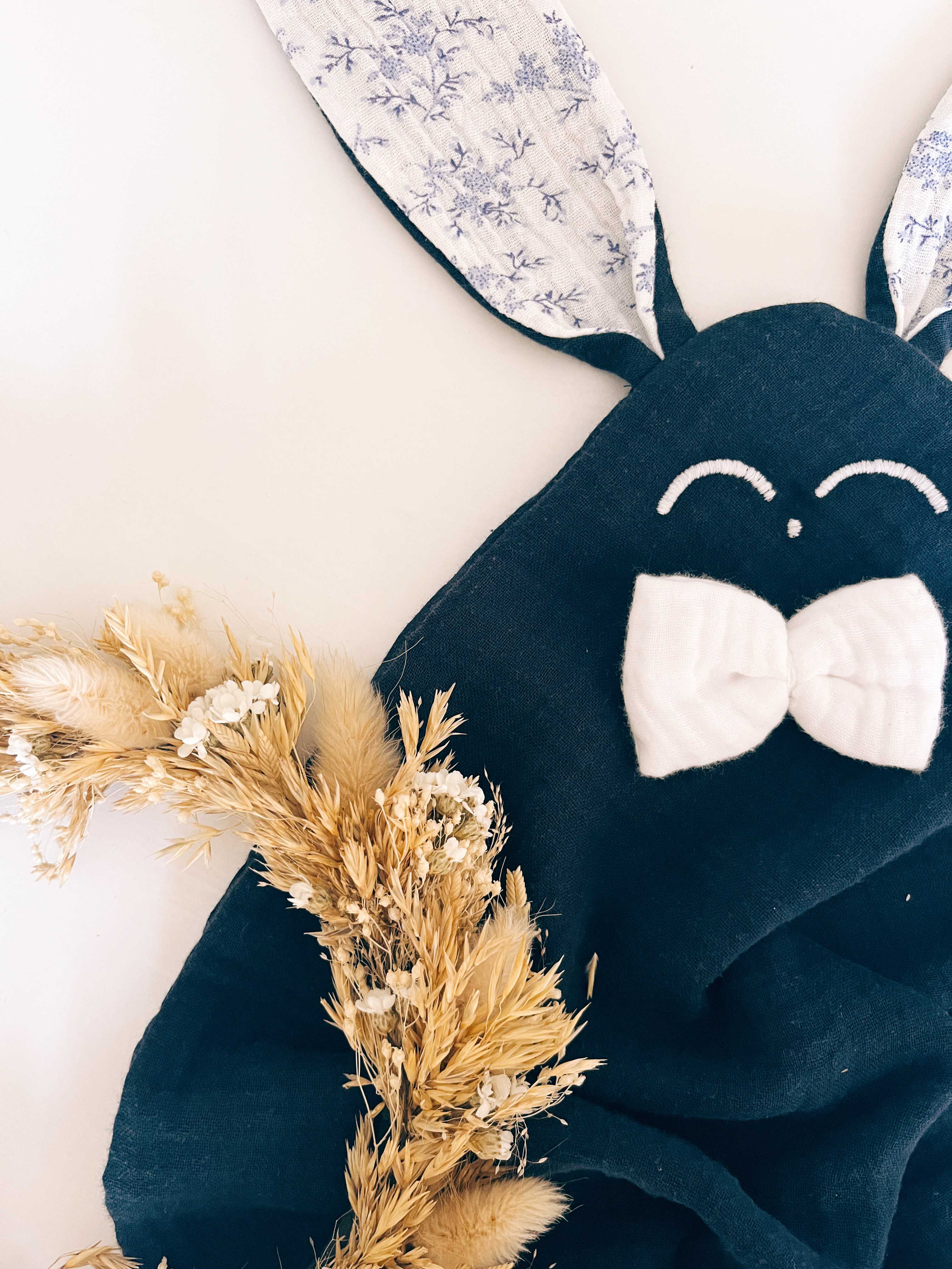 Doudou Lange Cocooning - Margot Bleu