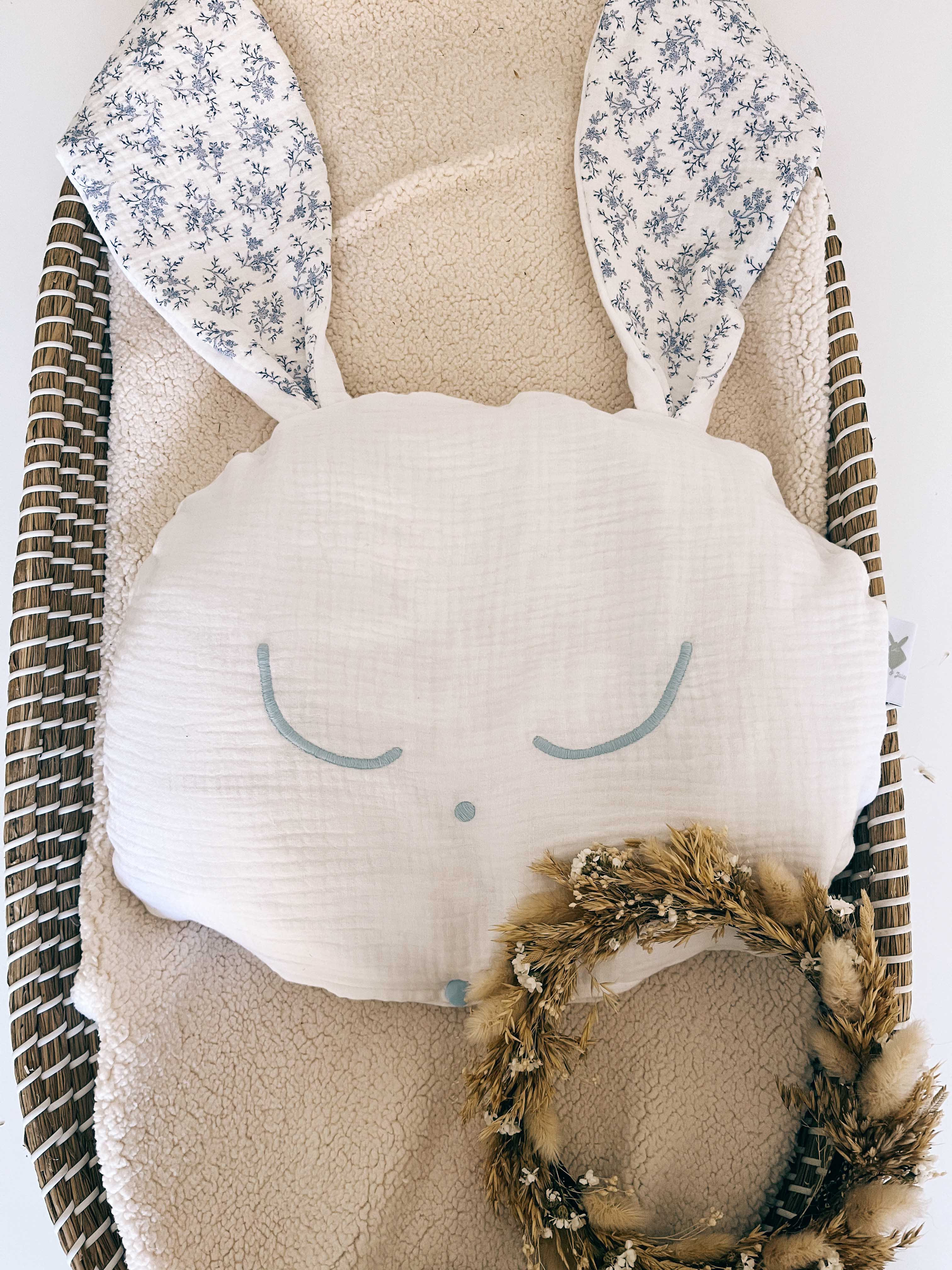 Petit Coussin - Margot Bleu